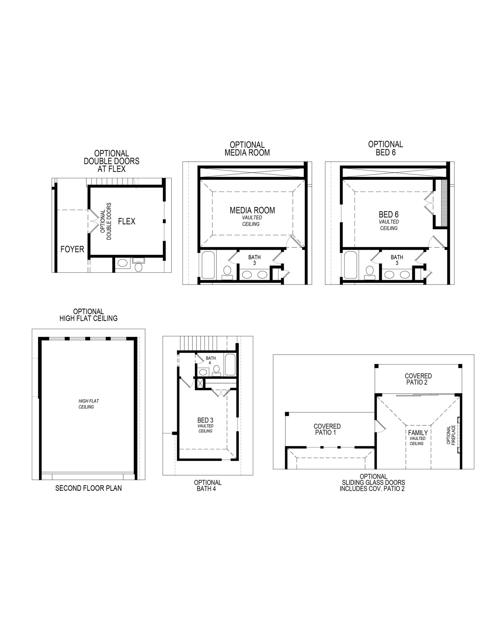Roosevelt F - Floor Plan Options