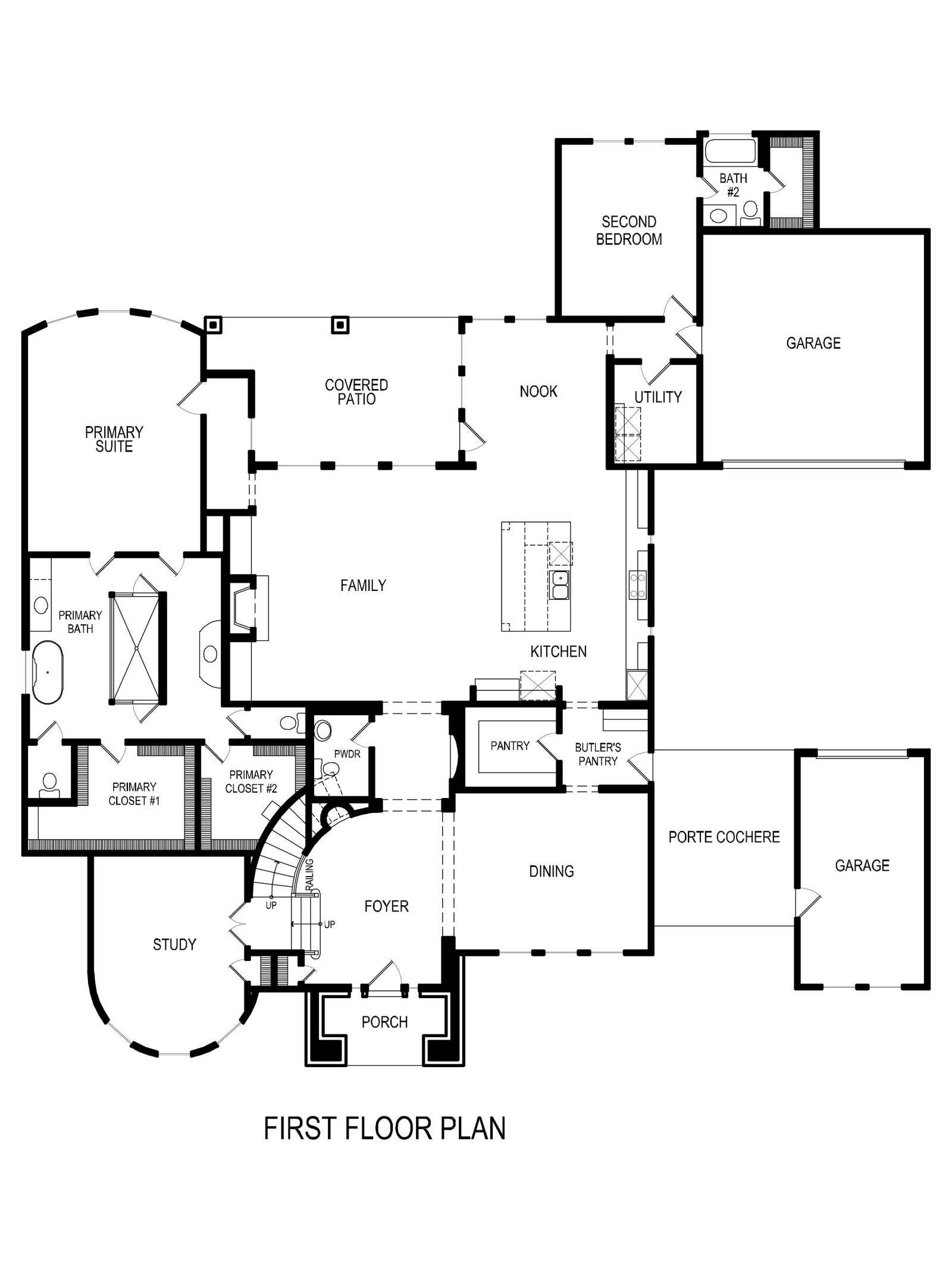 Churchill PC First Floor Plan