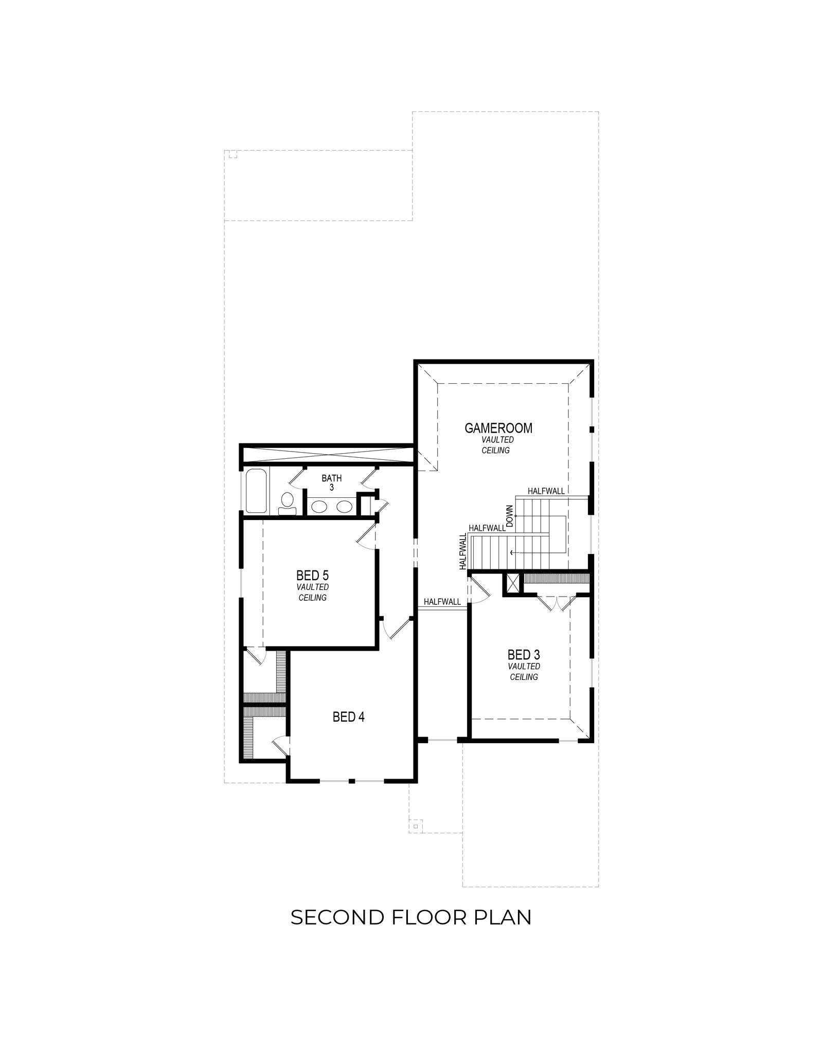 Roosevelt F - Second Floor Plan