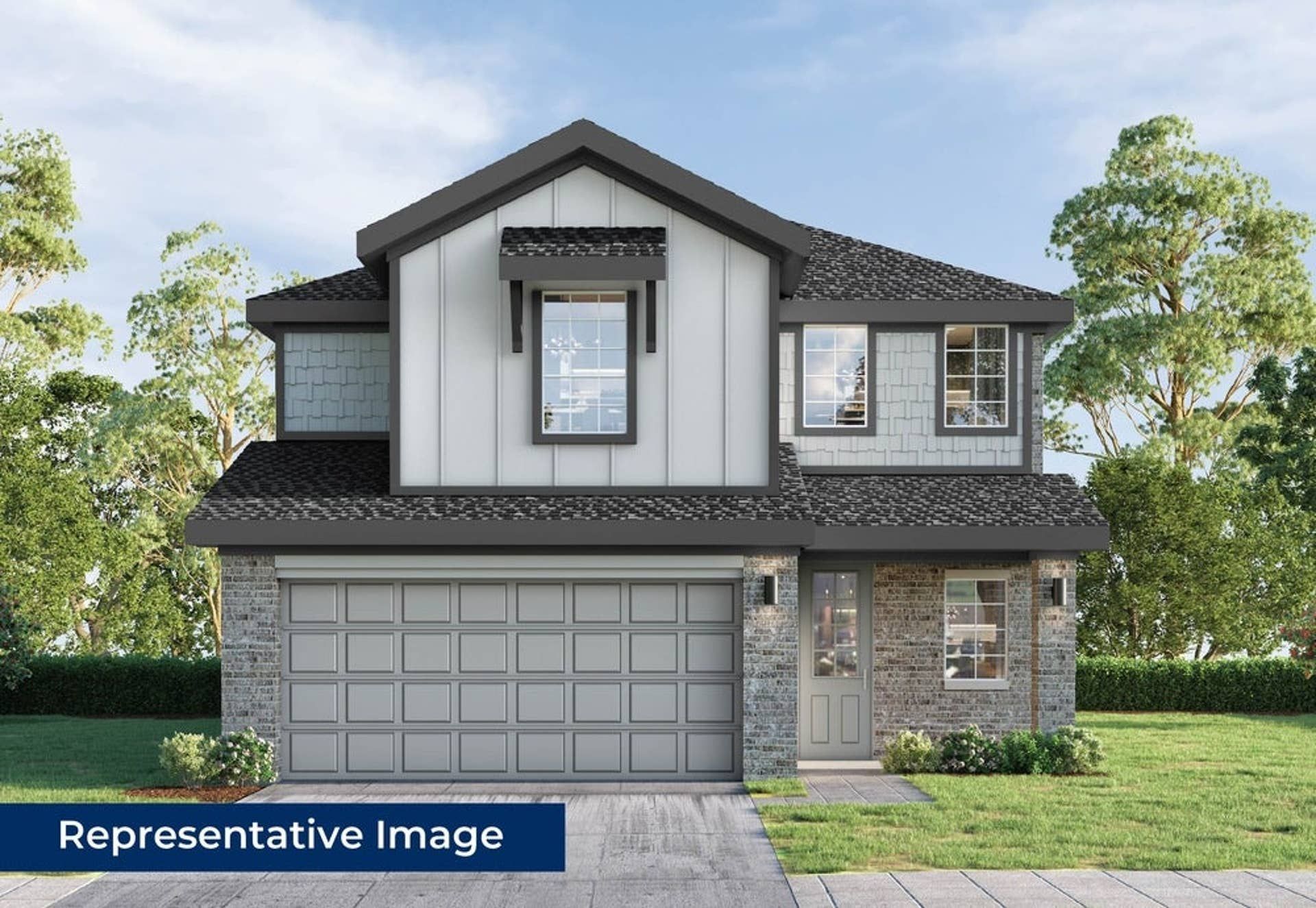 casa en Oaklawn por First Texas Homes