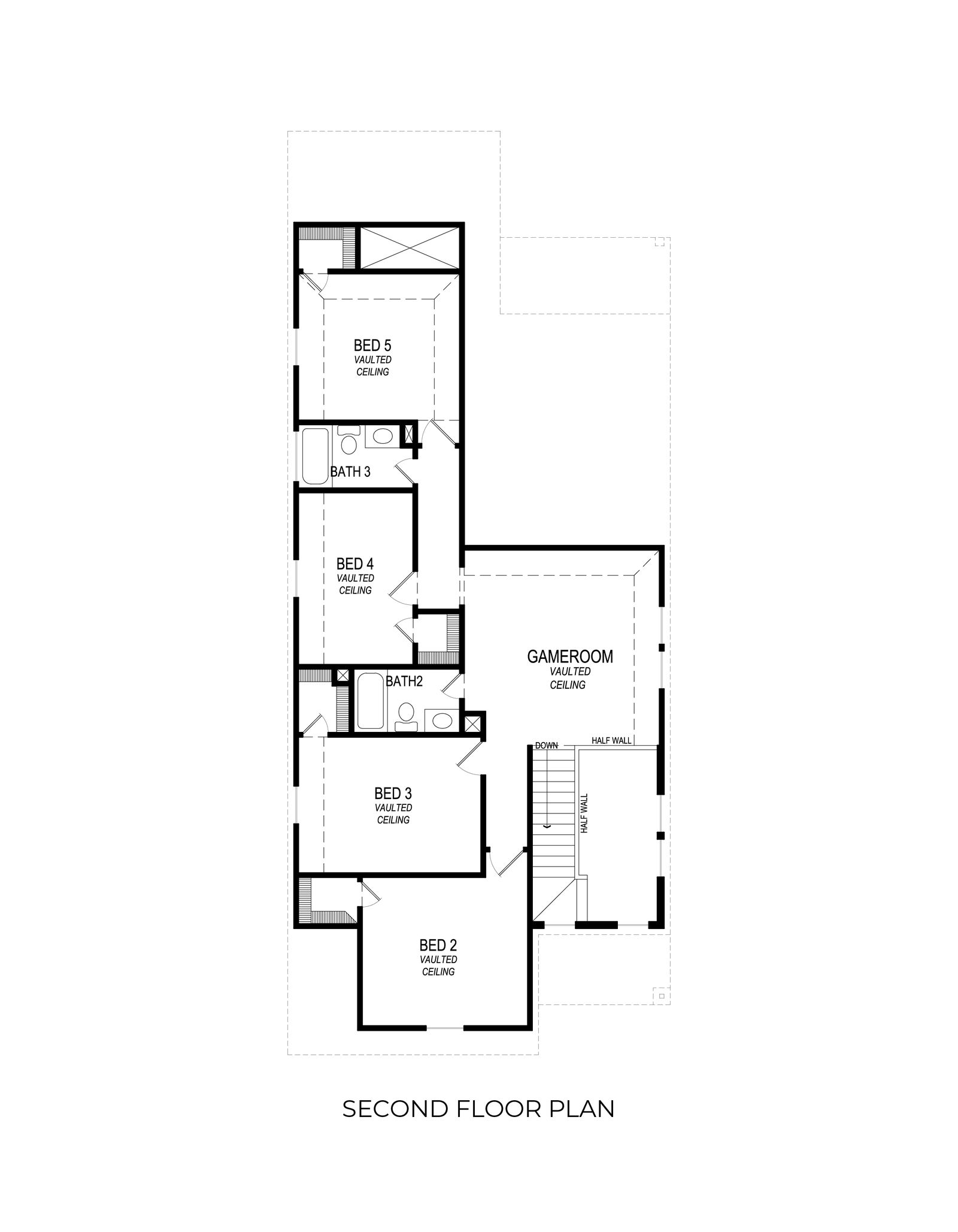 Harrison F - Second Floor Plan