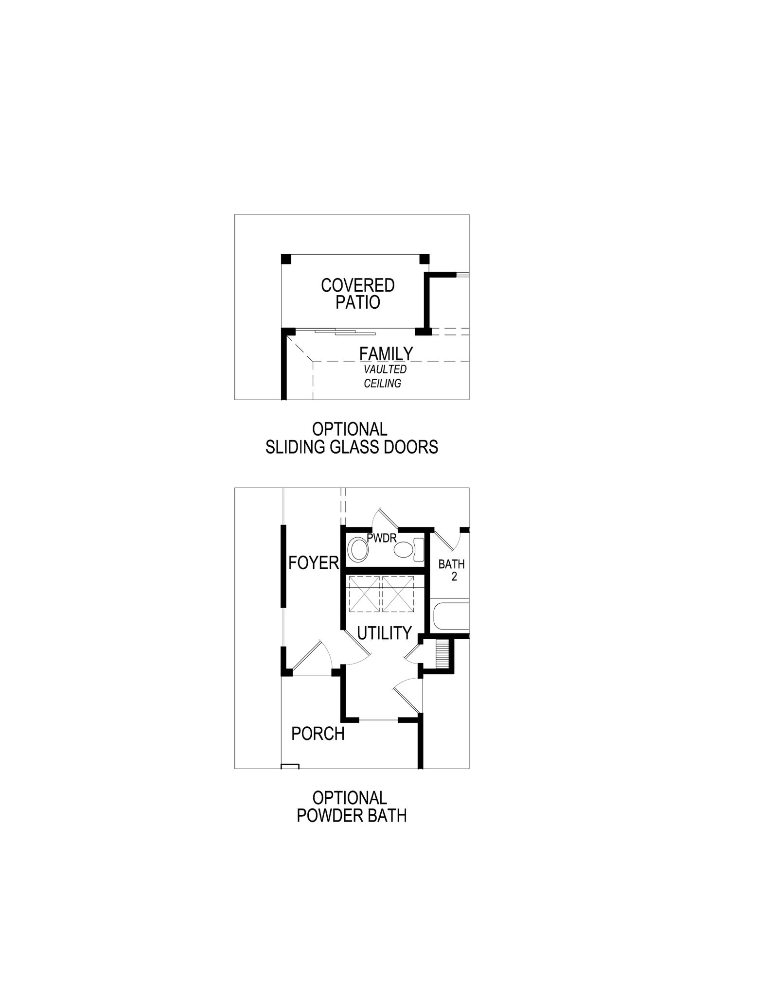 Hamilton F - Floorplan Options