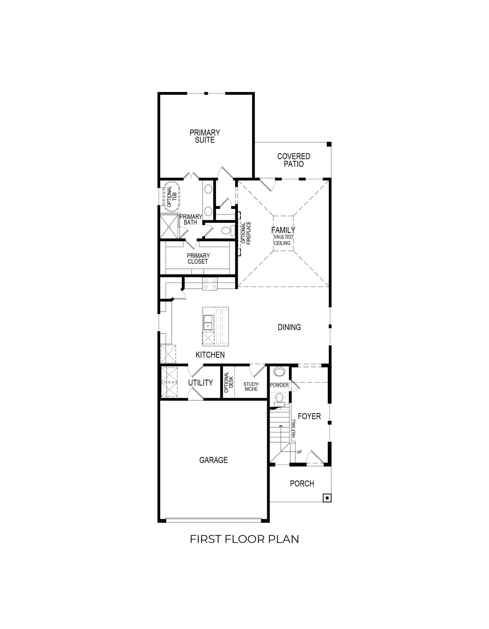 Jackson F - First Floor Plan