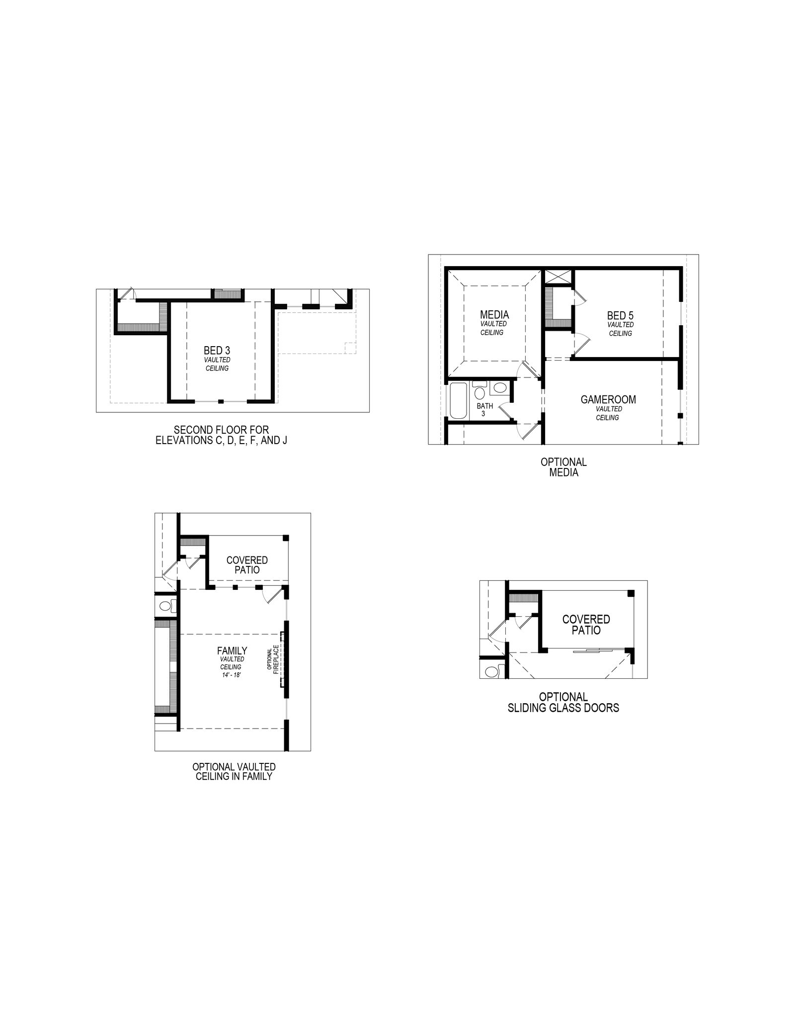 Truman F - Floor Plan Options