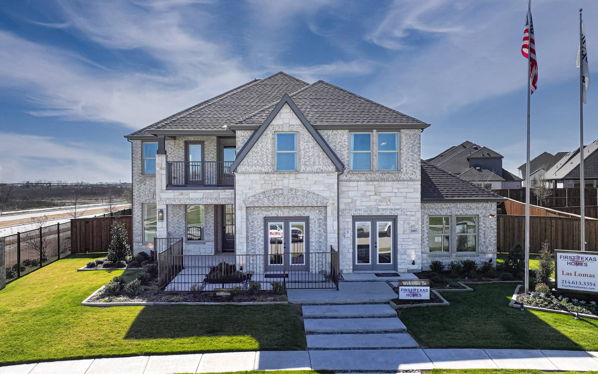 casa en Las Lomas por First Texas Homes