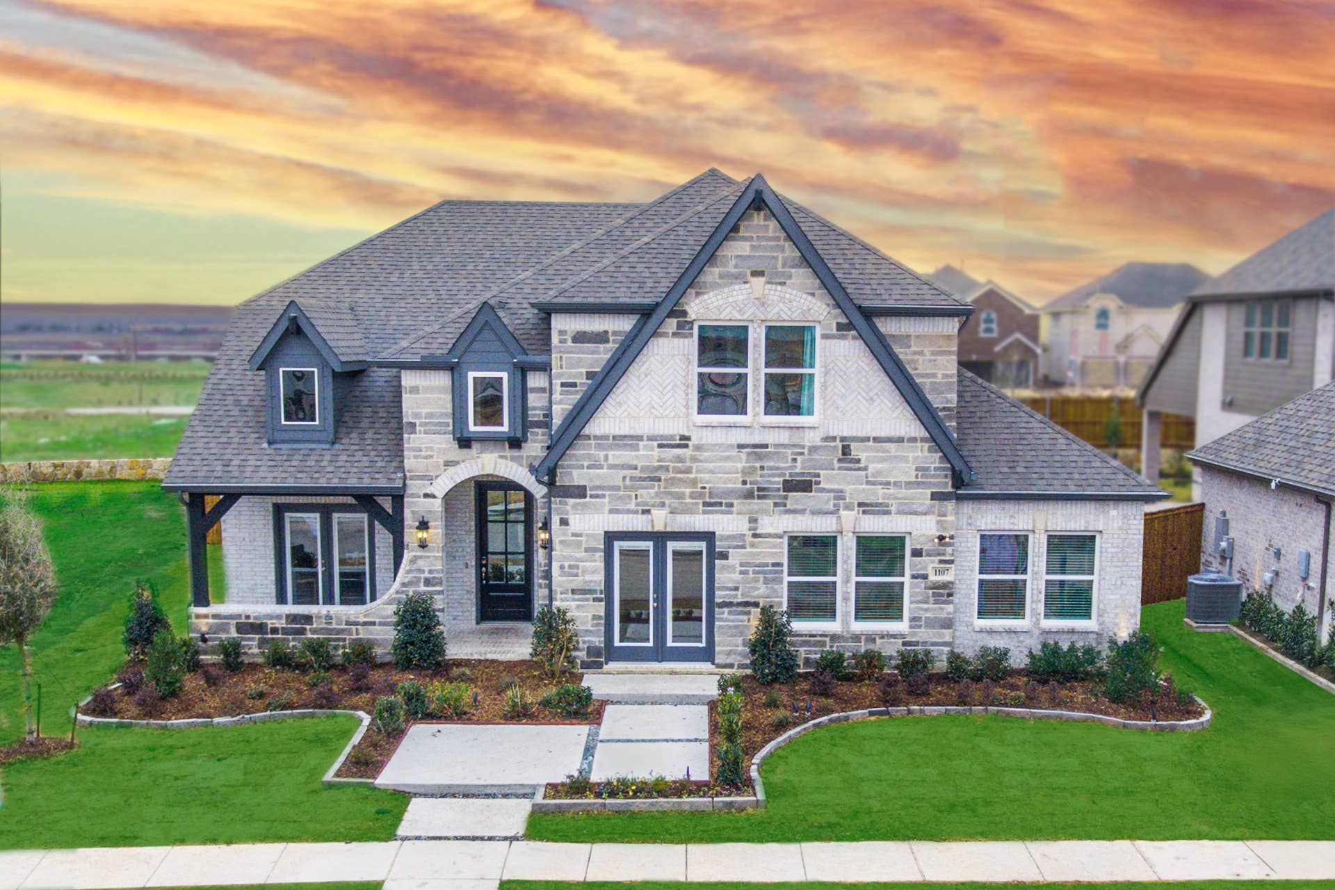 casa en Las Lomas por First Texas Homes