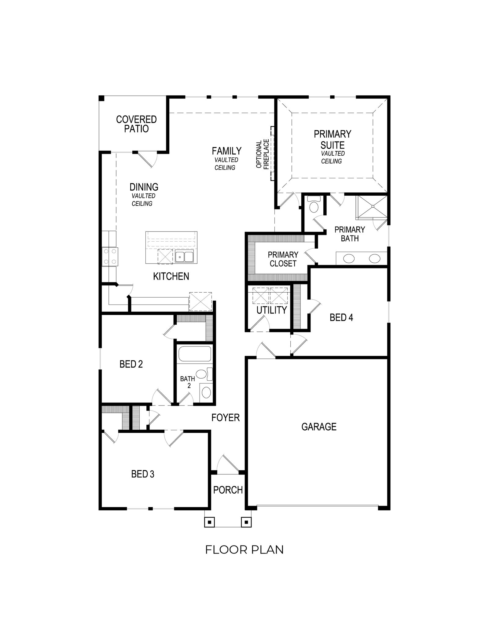 Monroe F - Floor Plan