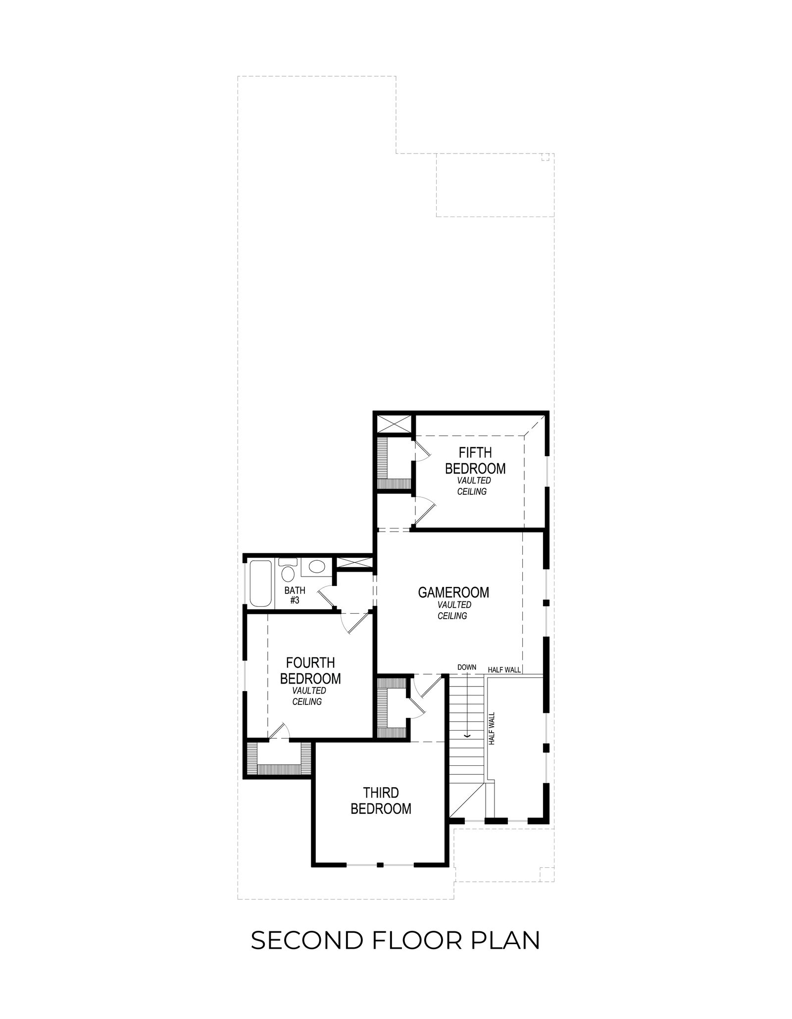 Washington F - Second Floor Plan