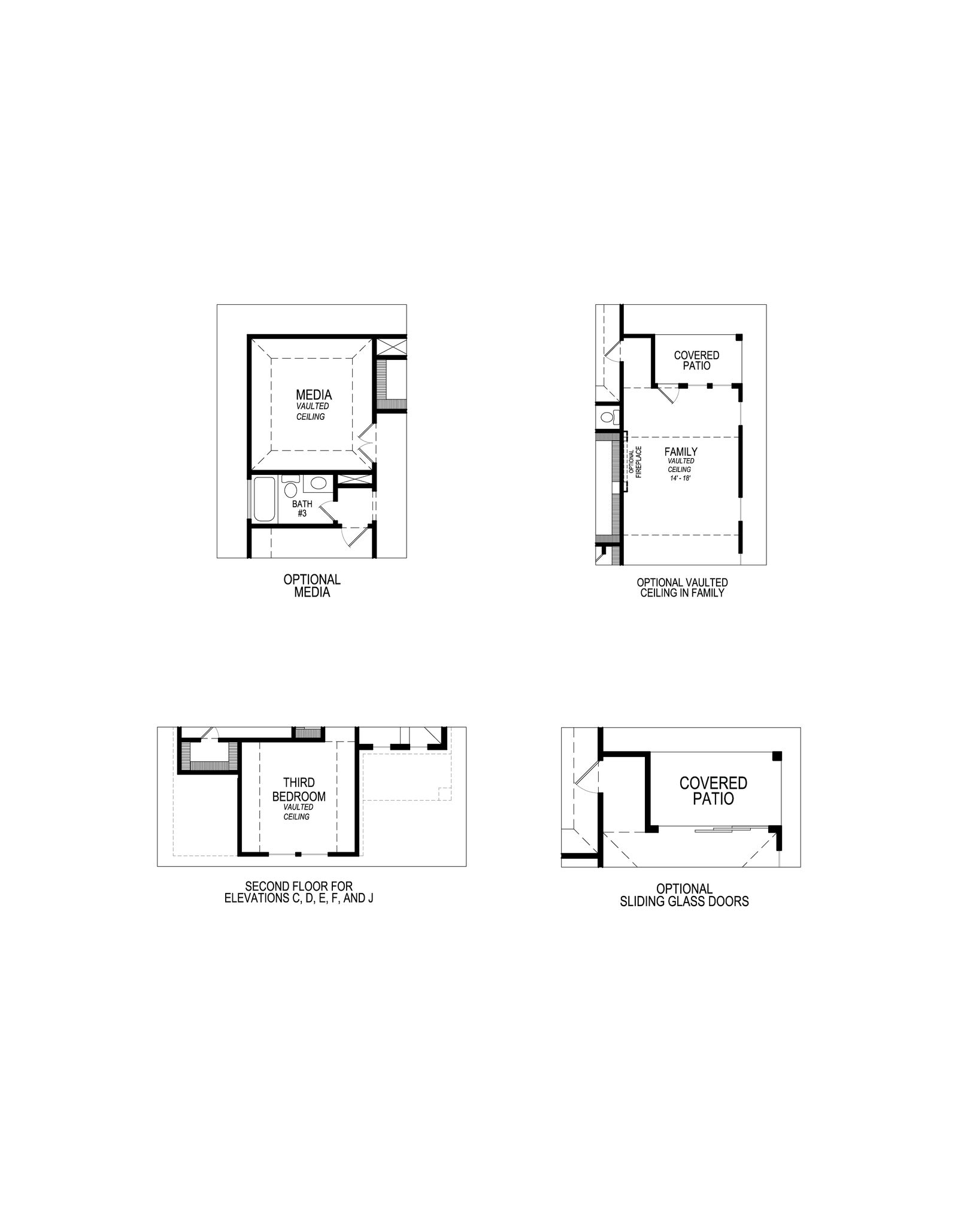 Washington F - Floor Plan Options