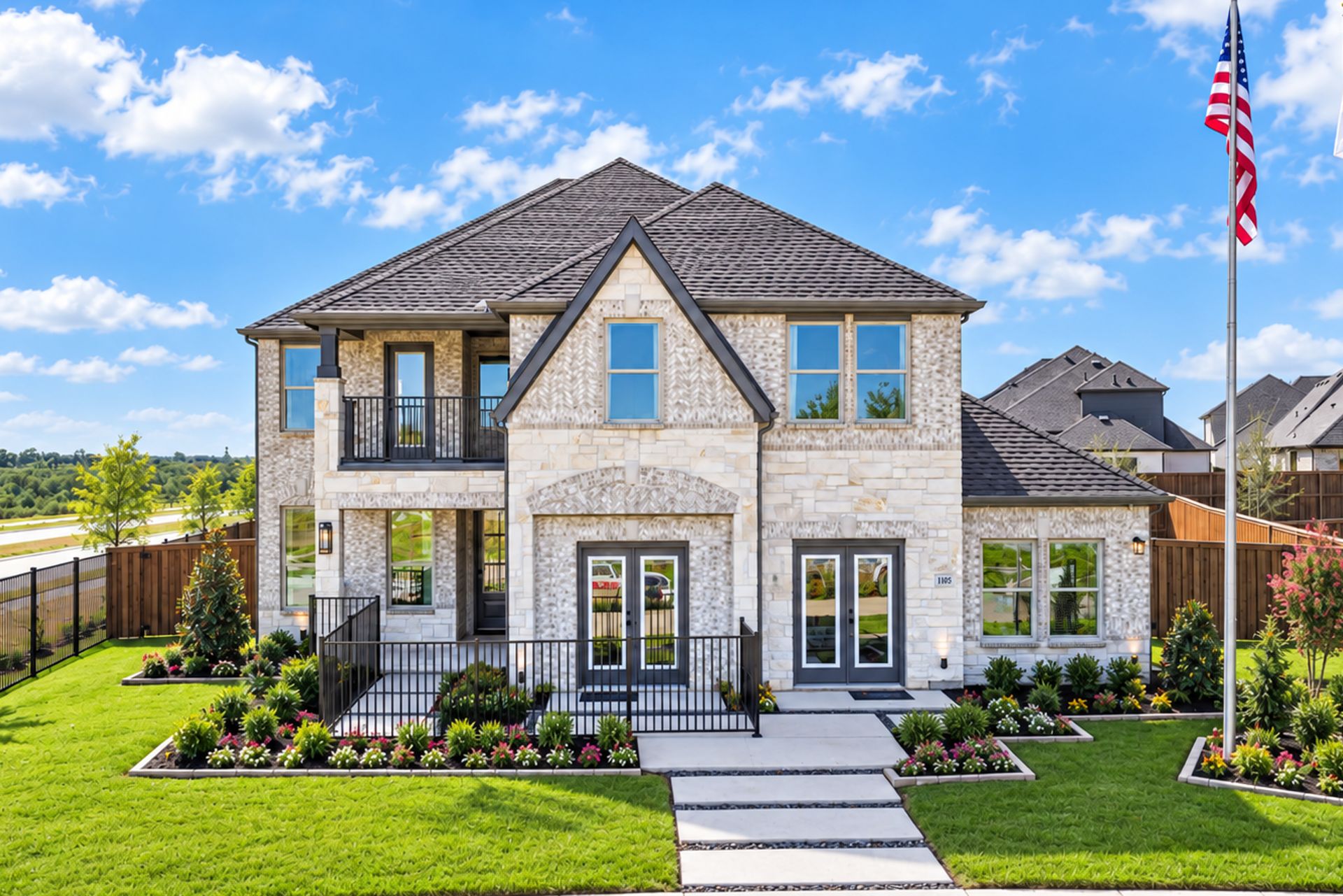 casa en Las Lomas por First Texas Homes