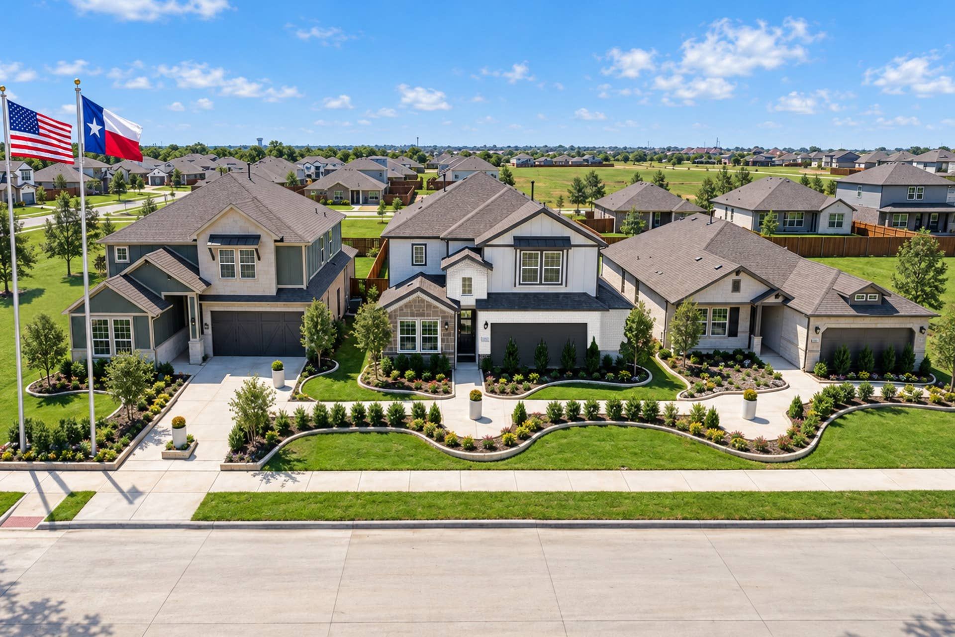 casa en Parkside por First Texas Homes