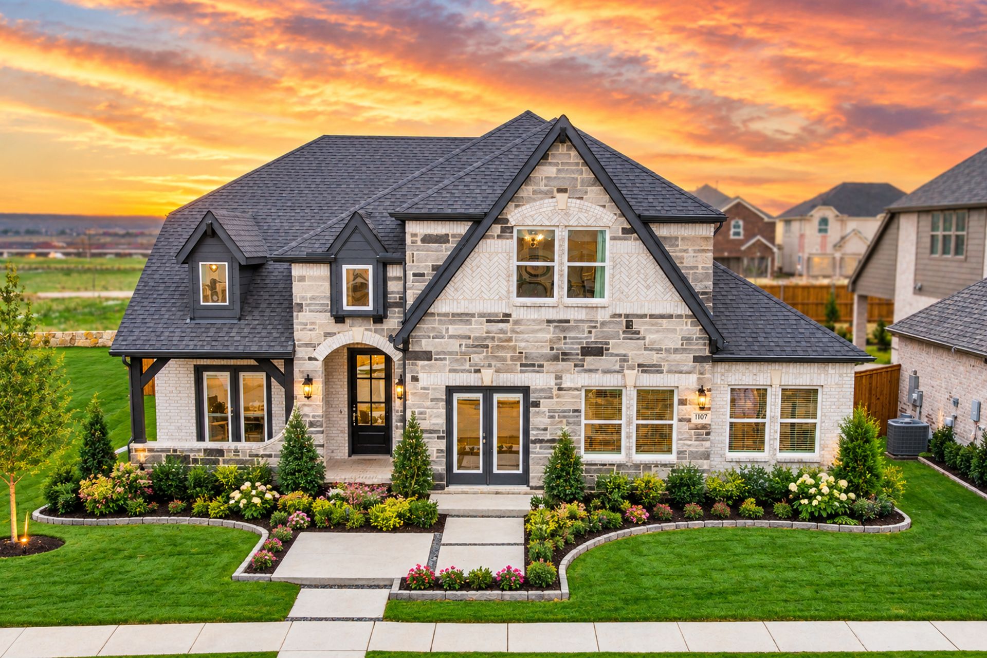 casa en Las Lomas por First Texas Homes