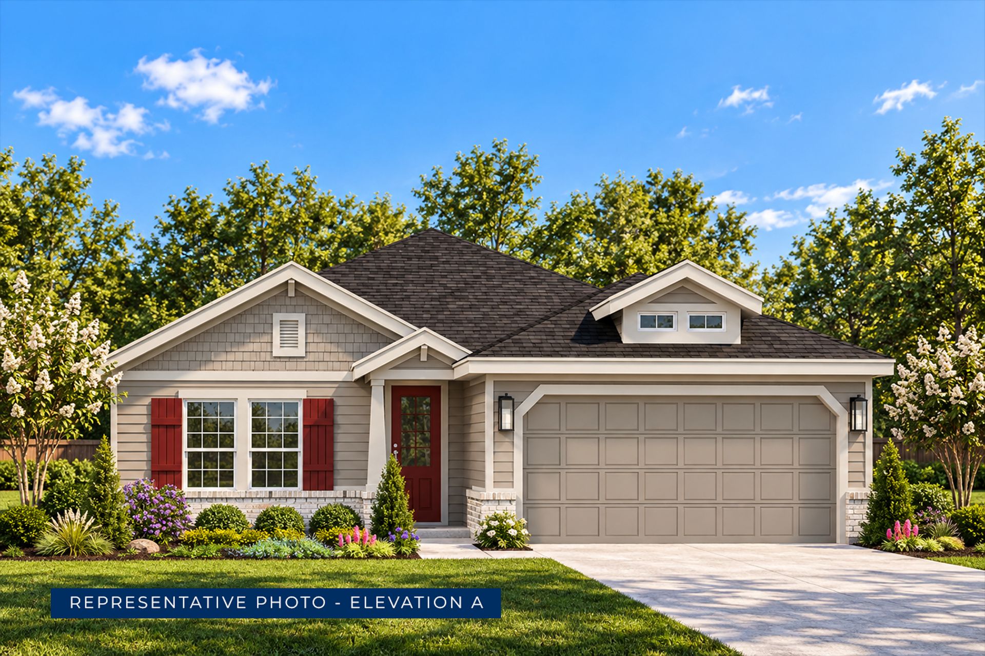Madison F - The Meadows: Krum, Texas - First Texas Homes