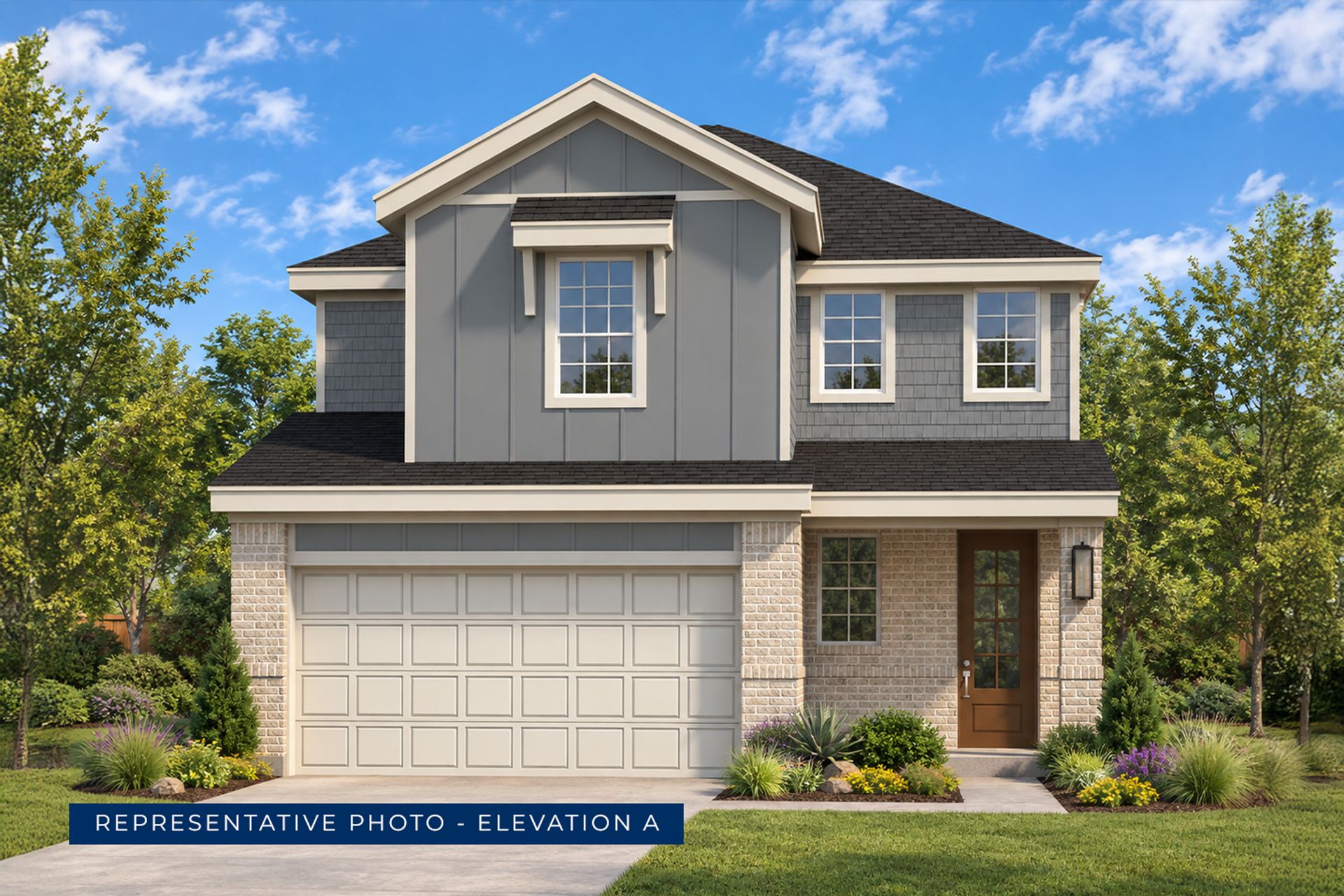Jackson F - Trails at Cottonwood Creek: Rowlett, Texas - First Texas Homes