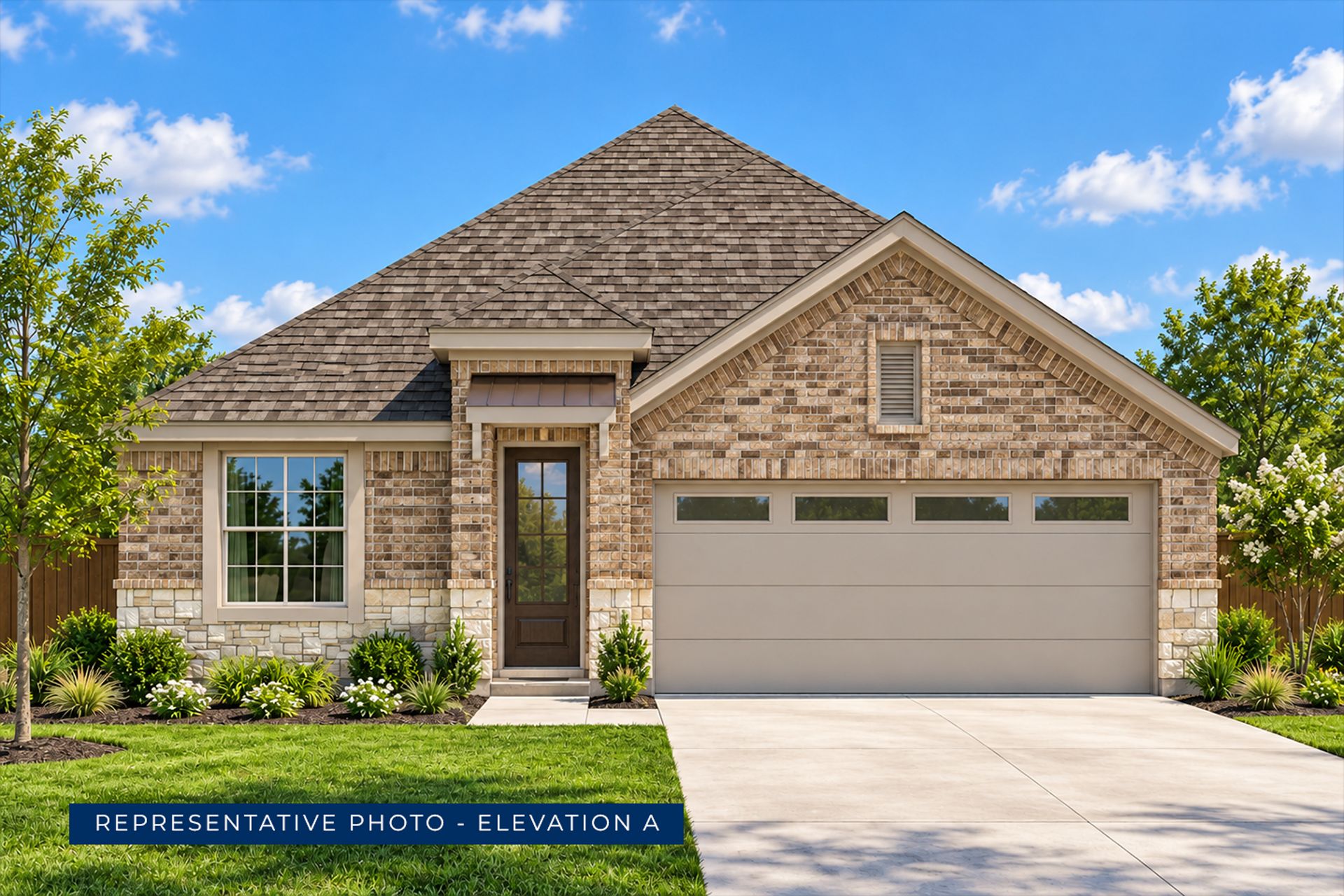 Adams F - Parkside: Denton, Texas - First Texas Homes