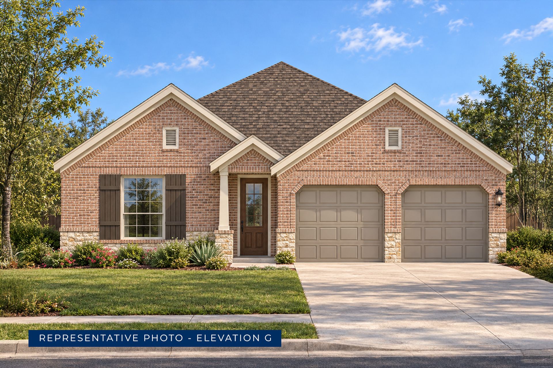 Madison F - The Bluffs: Celina, Texas - First Texas Homes