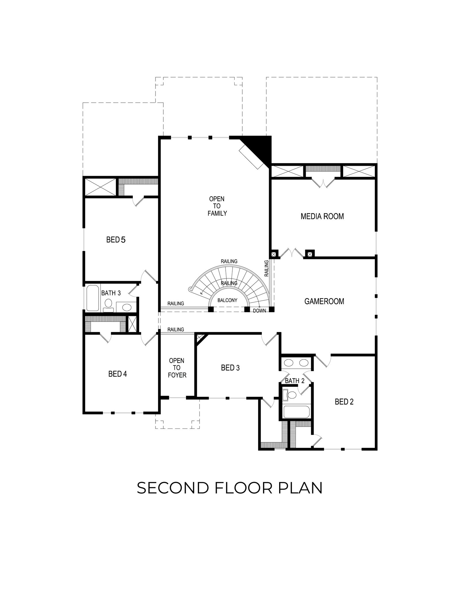 Maverick 2F - Second Floor Plan