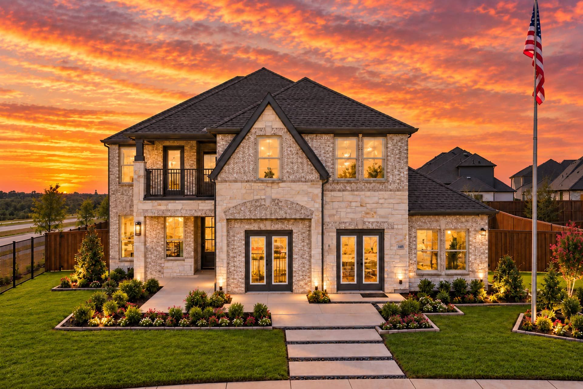 casa en Las Lomas por First Texas Homes