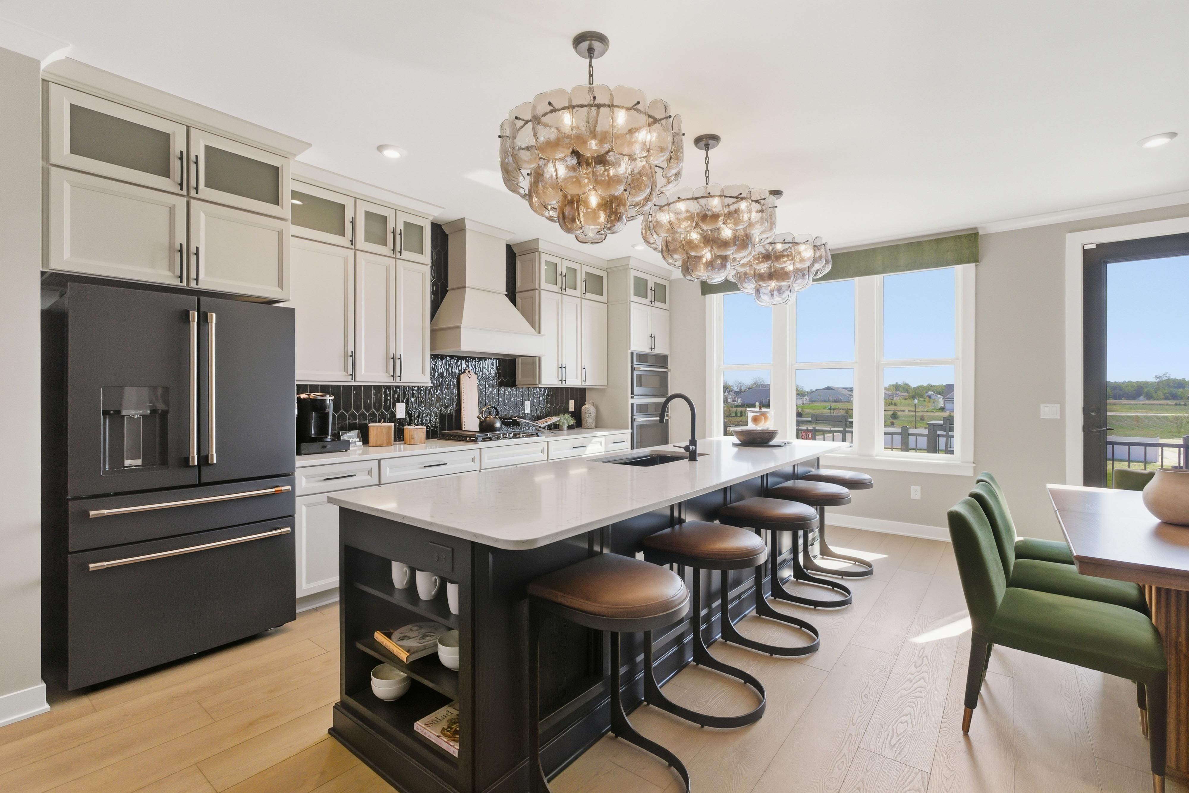 Townes at Grand Park Village por Fischer Homes en Indianapolis Indiana