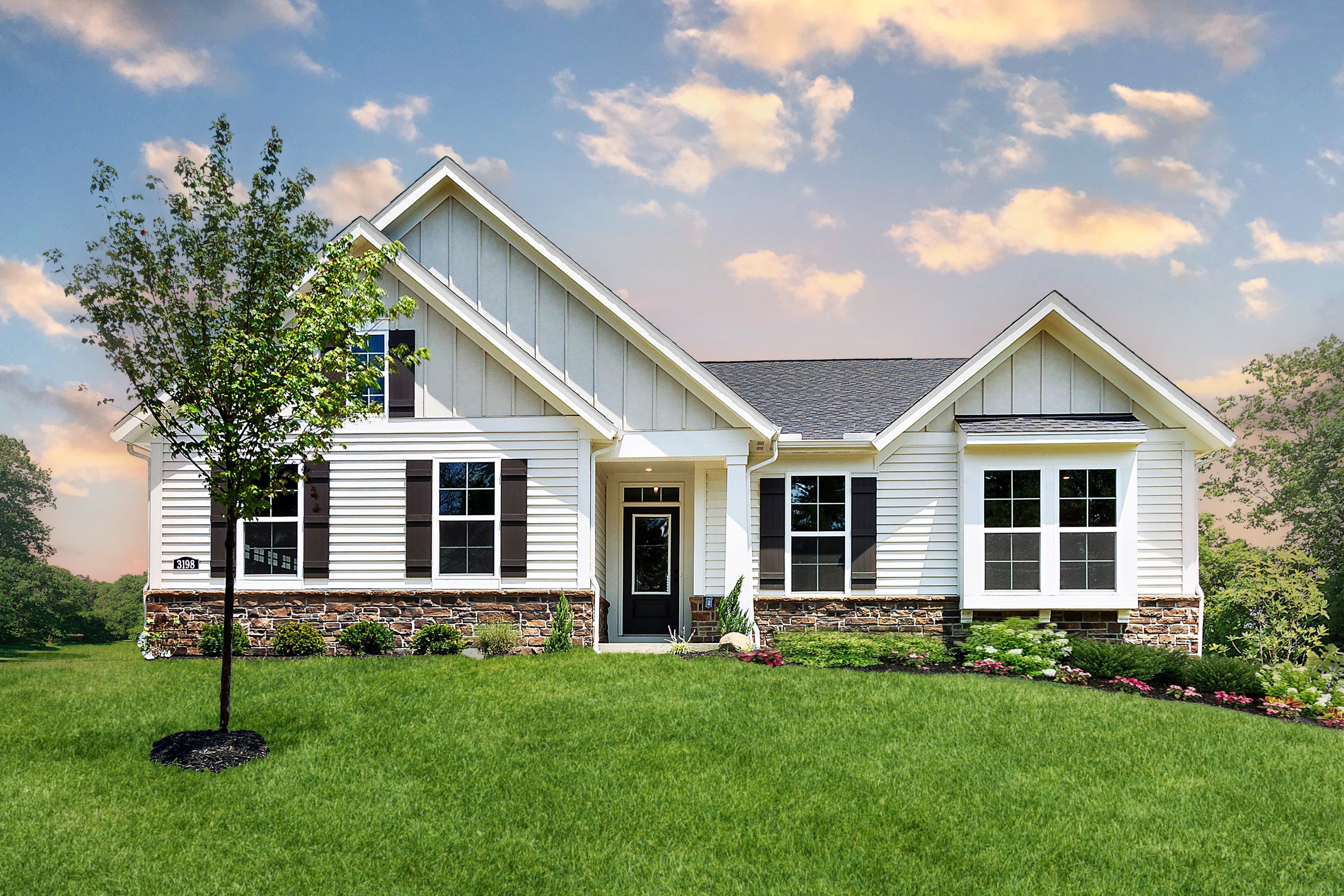 Parkrose por Fischer Homes en Indianapolis Indiana