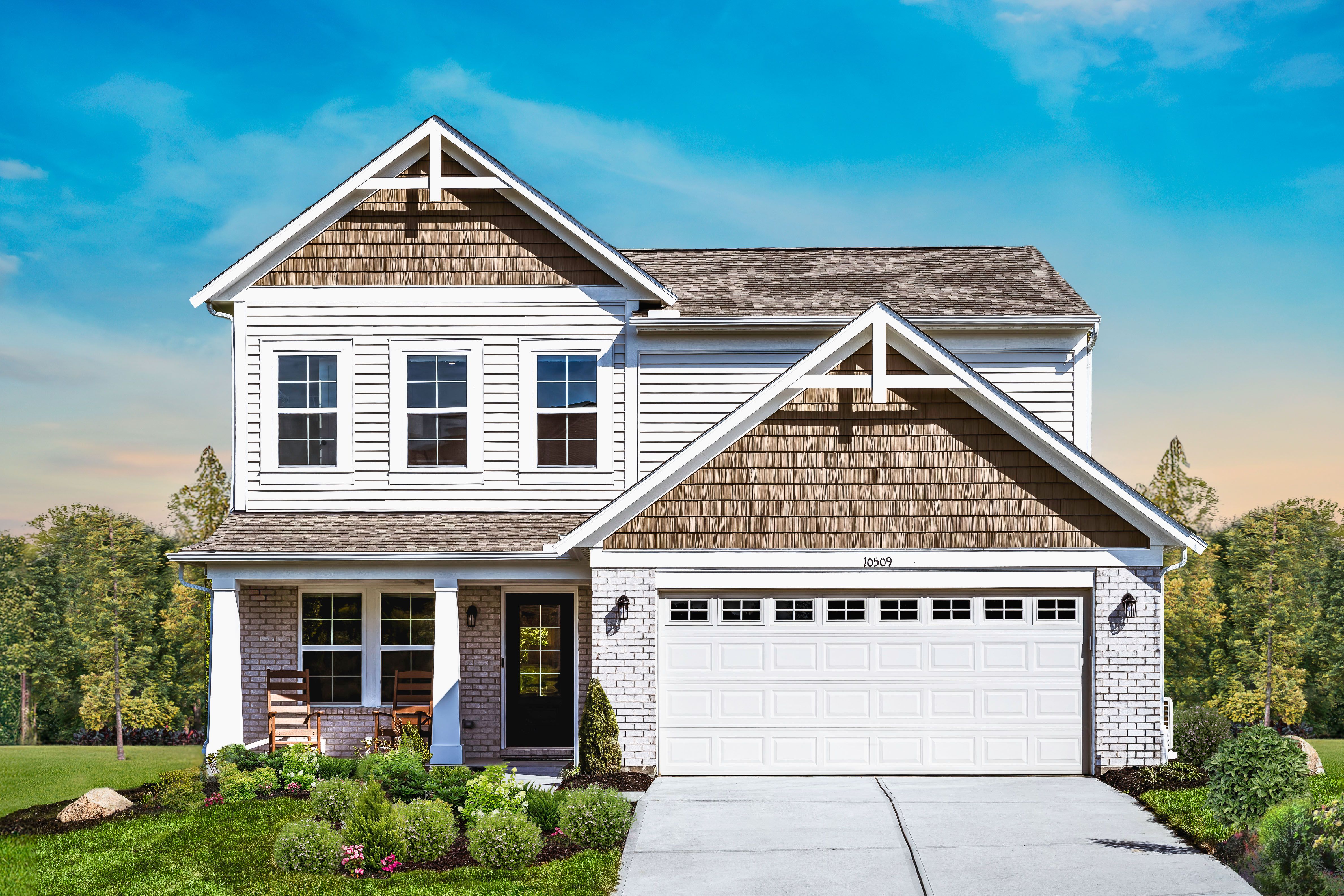 Glacier Ridge por Fischer Homes en Columbus Ohio