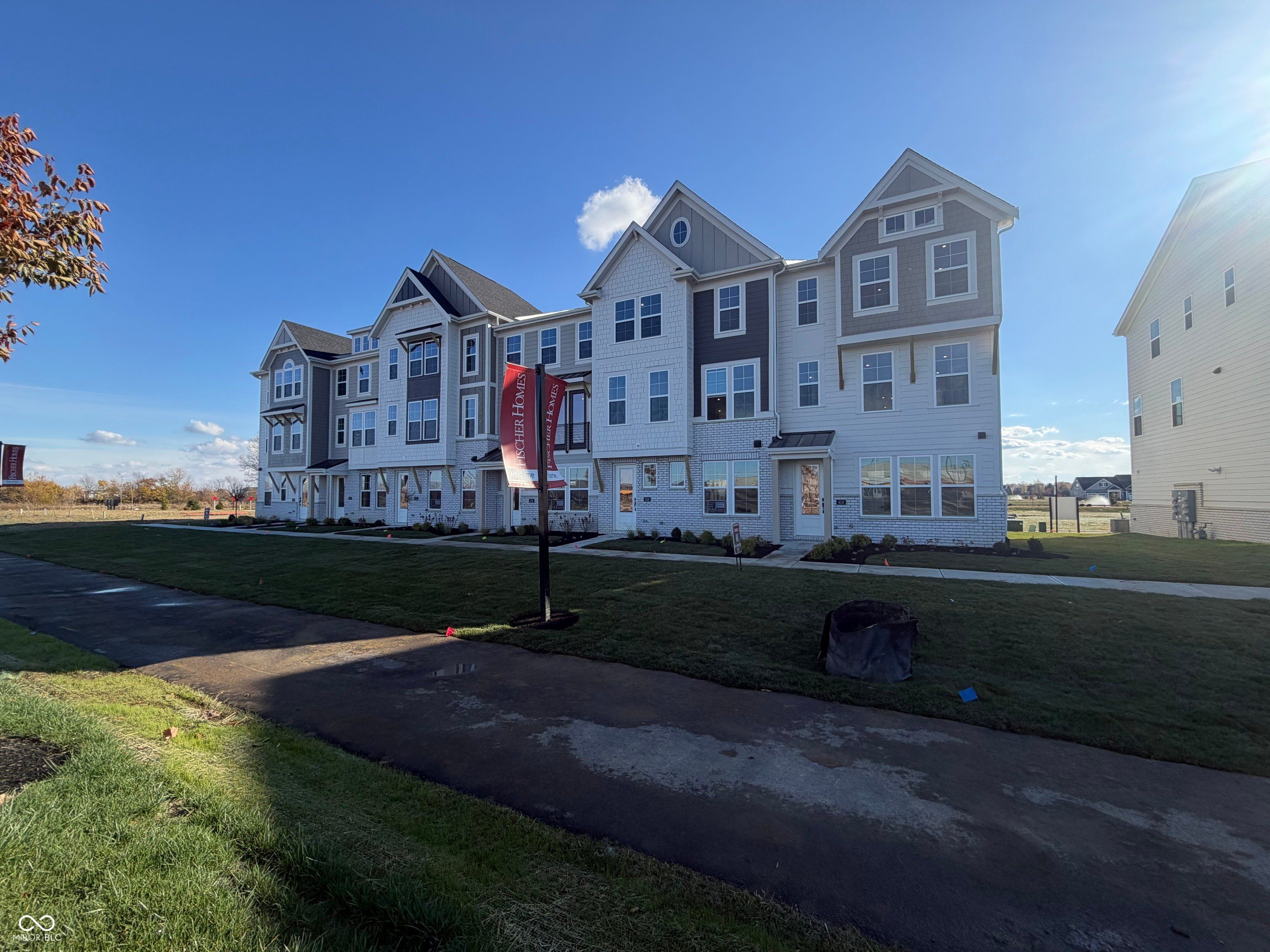 Tustin - Townes at Grand Park Village: Westfield, Indiana - Fischer Homes 