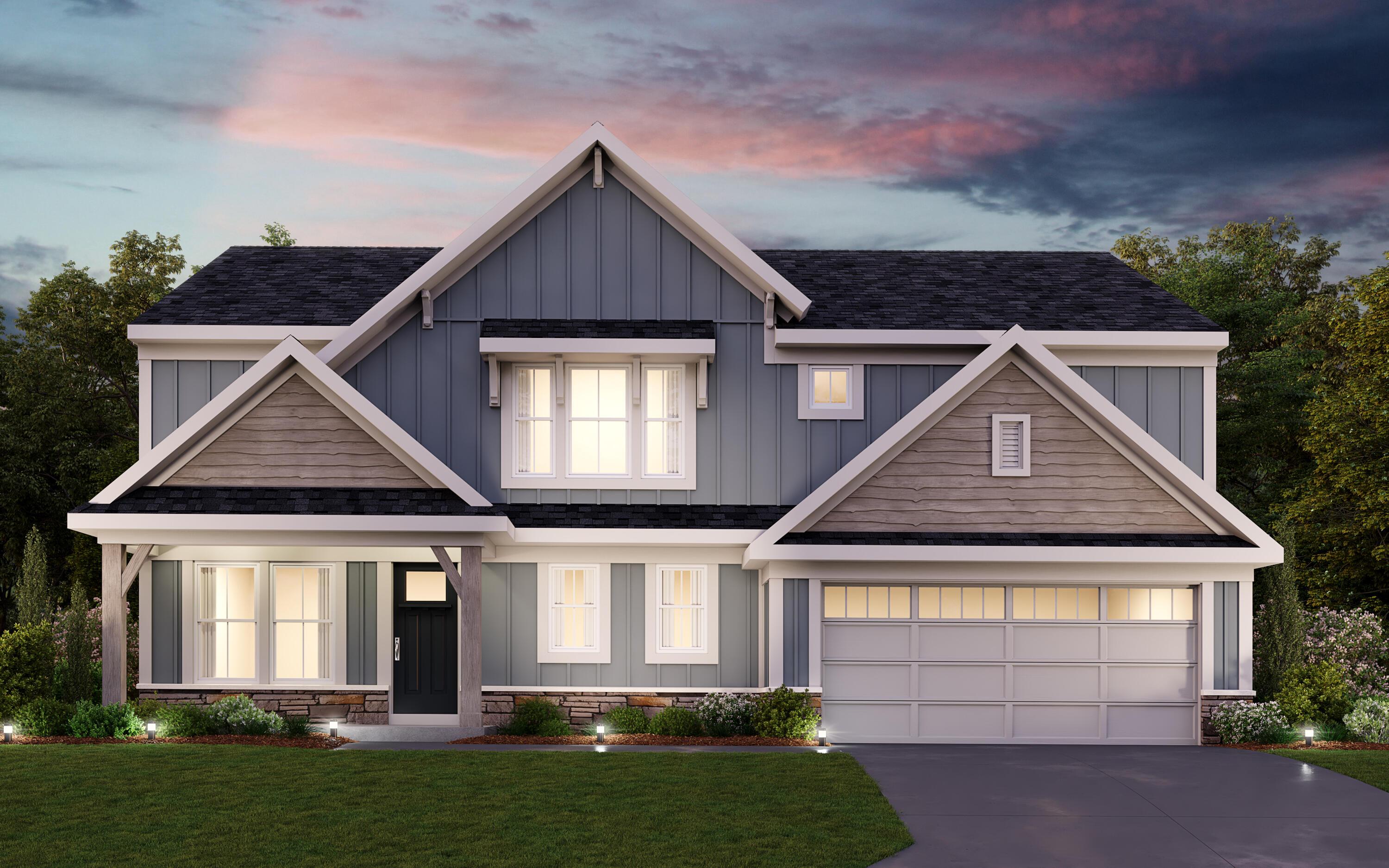 Wyatt - Tuscany: Covington, Ohio - Fischer Homes 