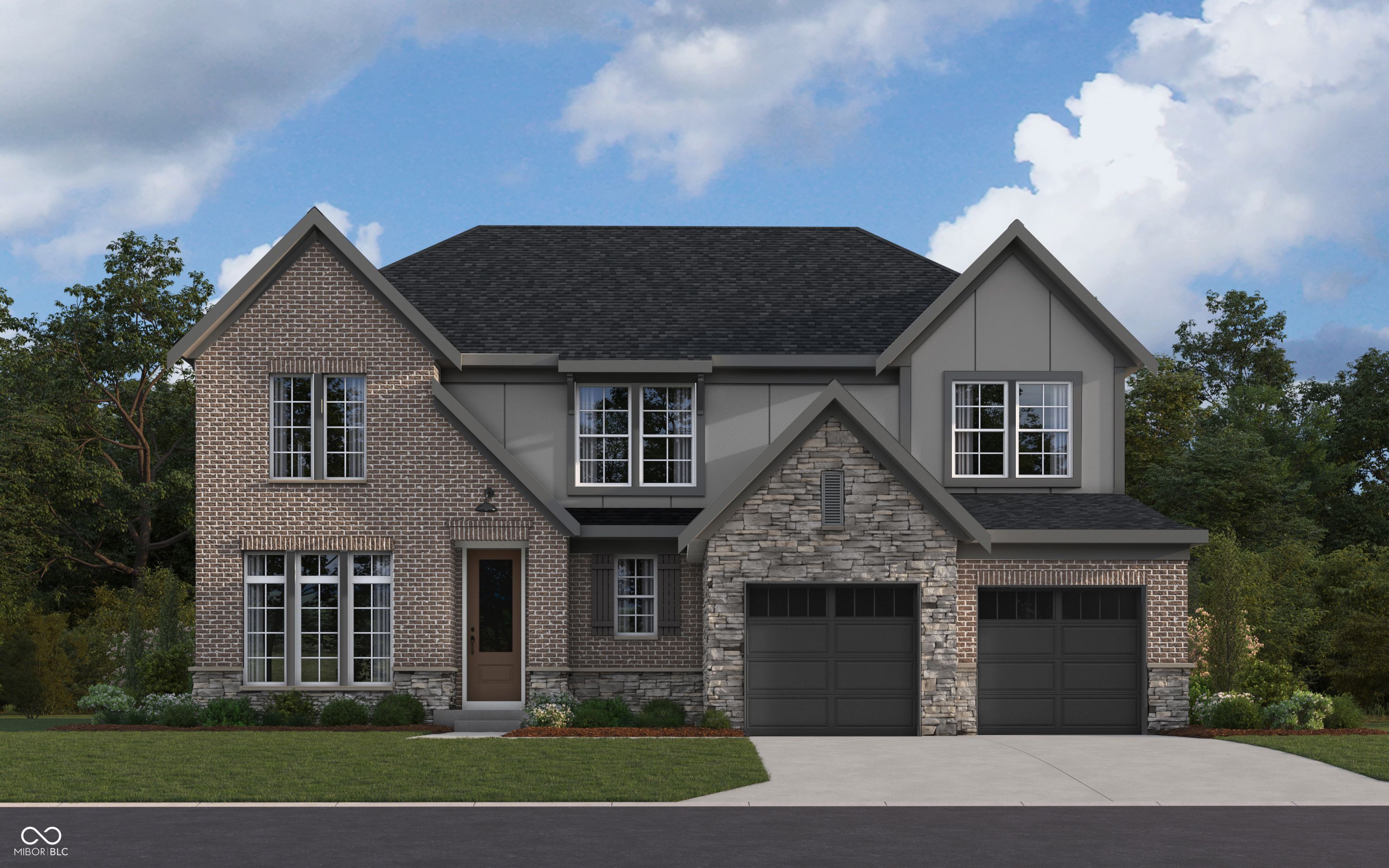 Huxley - Hampton Walk: McCordsville, Indiana - Fischer Homes 