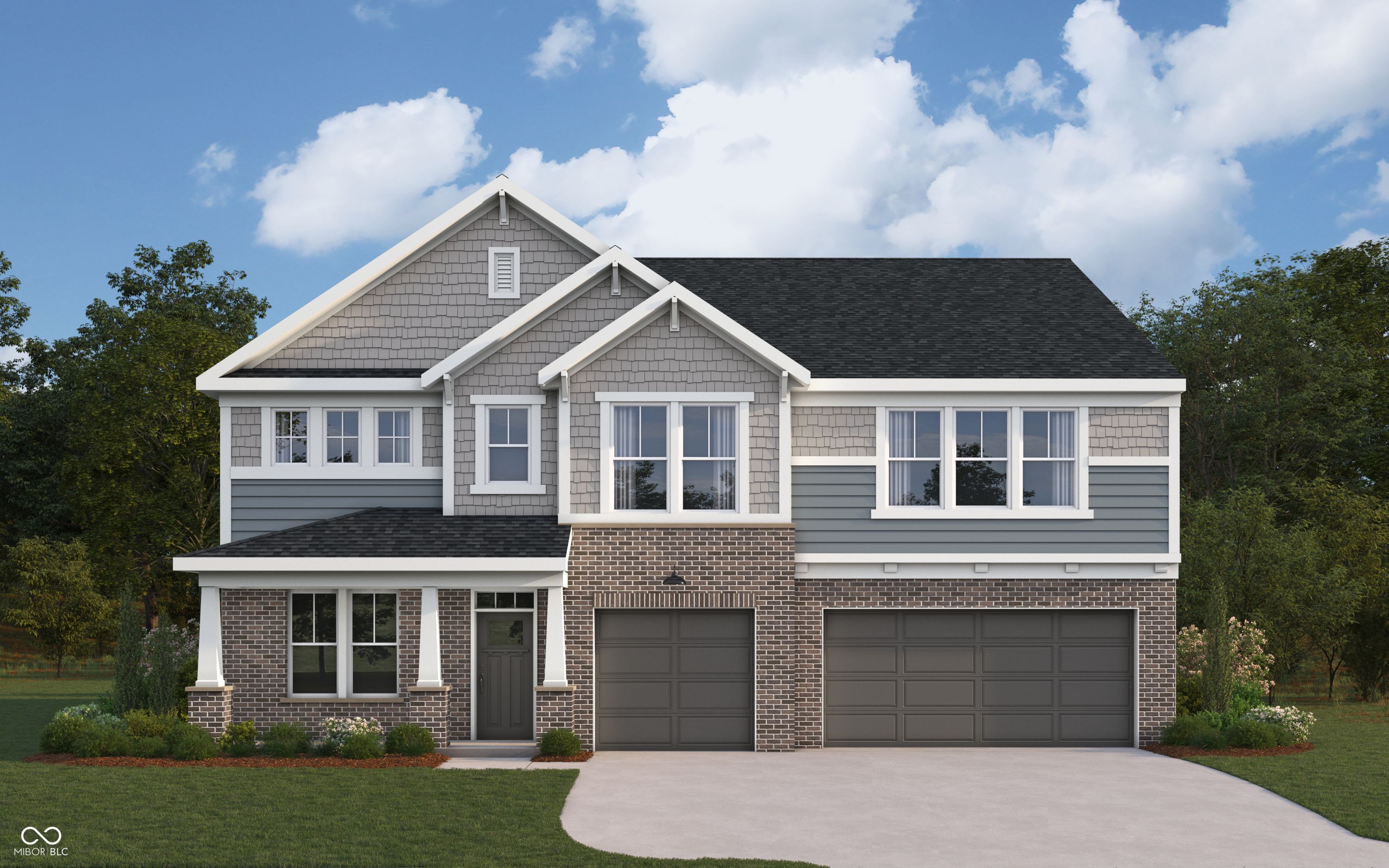 Carrington - Hampton Walk: McCordsville, Indiana - Fischer Homes 