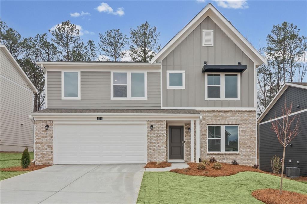 Breckenridge - Sage Woods: Dallas, Georgia - Fischer Homes 