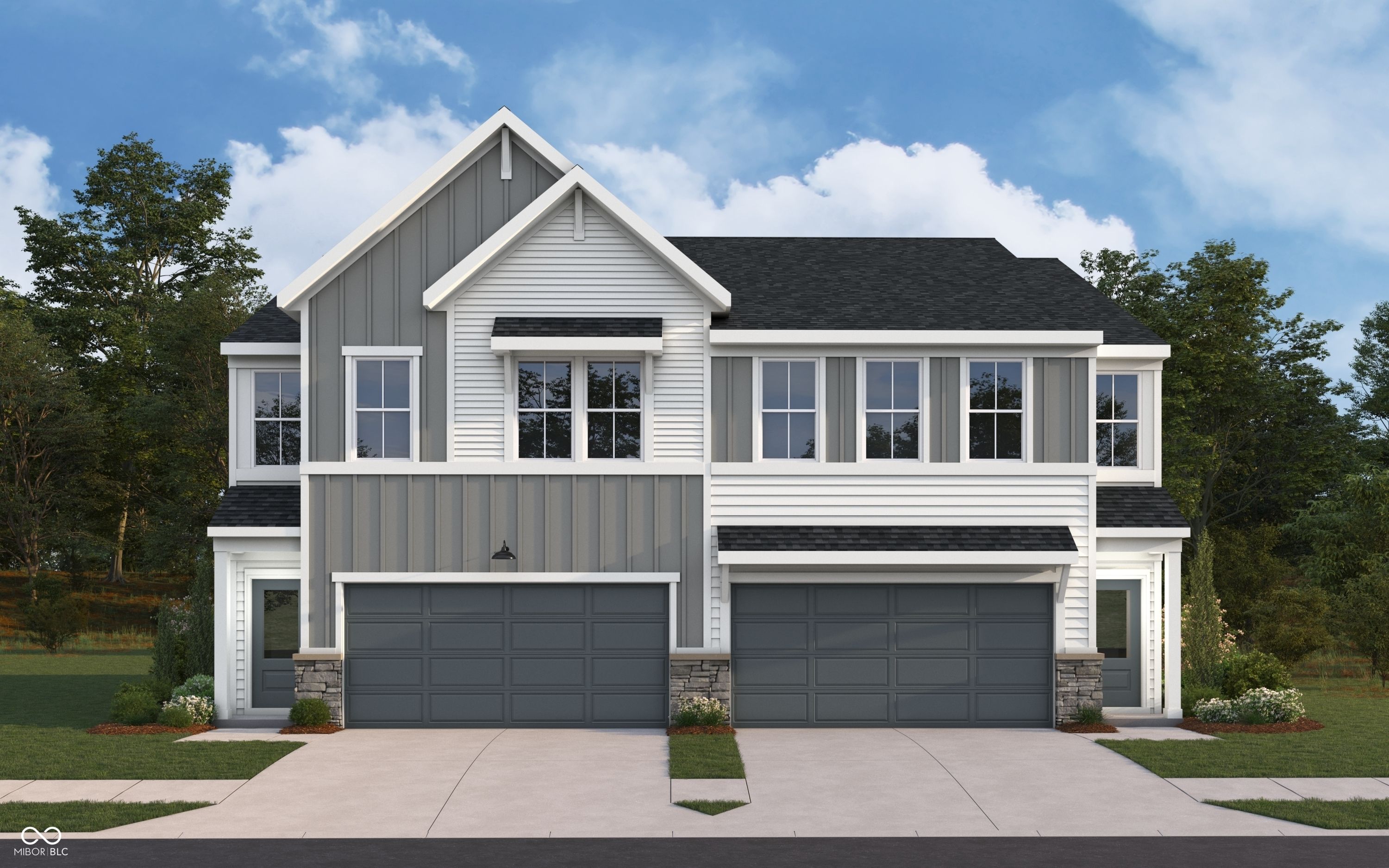 Atlas - The Townes at Hampton Walk: McCordsville, Indiana - Fischer Homes 