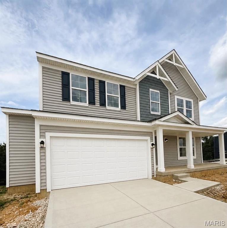 Yosemite - Estates at Huntleigh Ridge: Wentzville, Missouri - Fischer Homes 