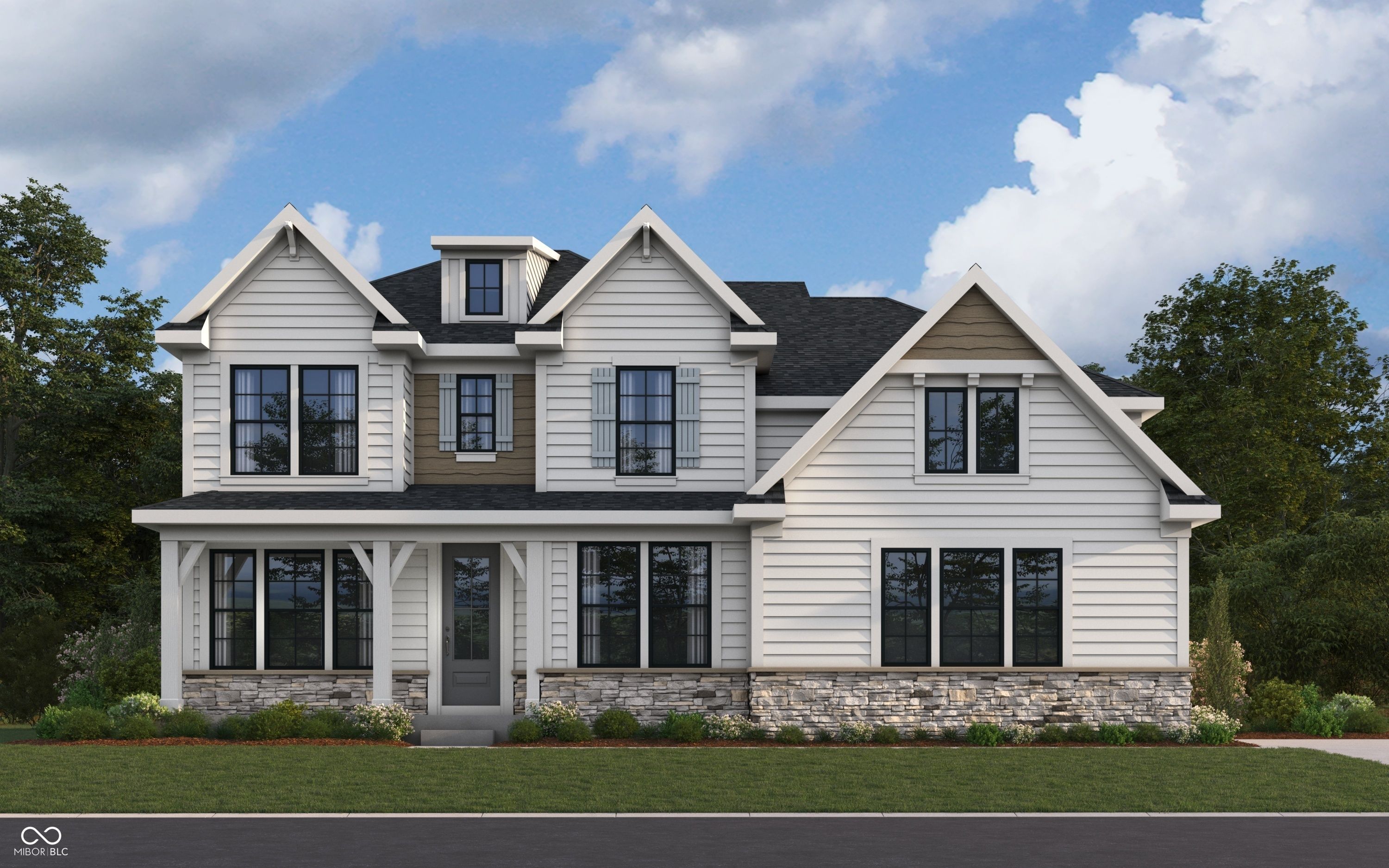 Rhodes - The Cove: Fishers, Indiana - Fischer Homes 