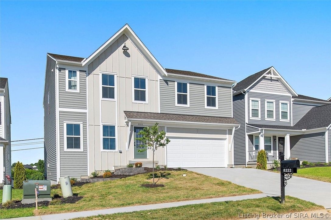 Jensen - Silver Creek Meadows: Charlestown, Kentucky - Fischer Homes 