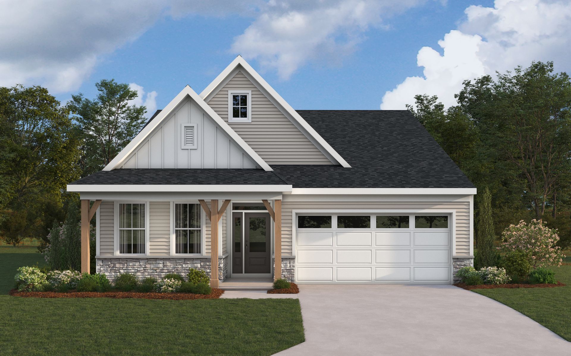 Camden - Tuscany: Covington, Ohio - Fischer Homes 
