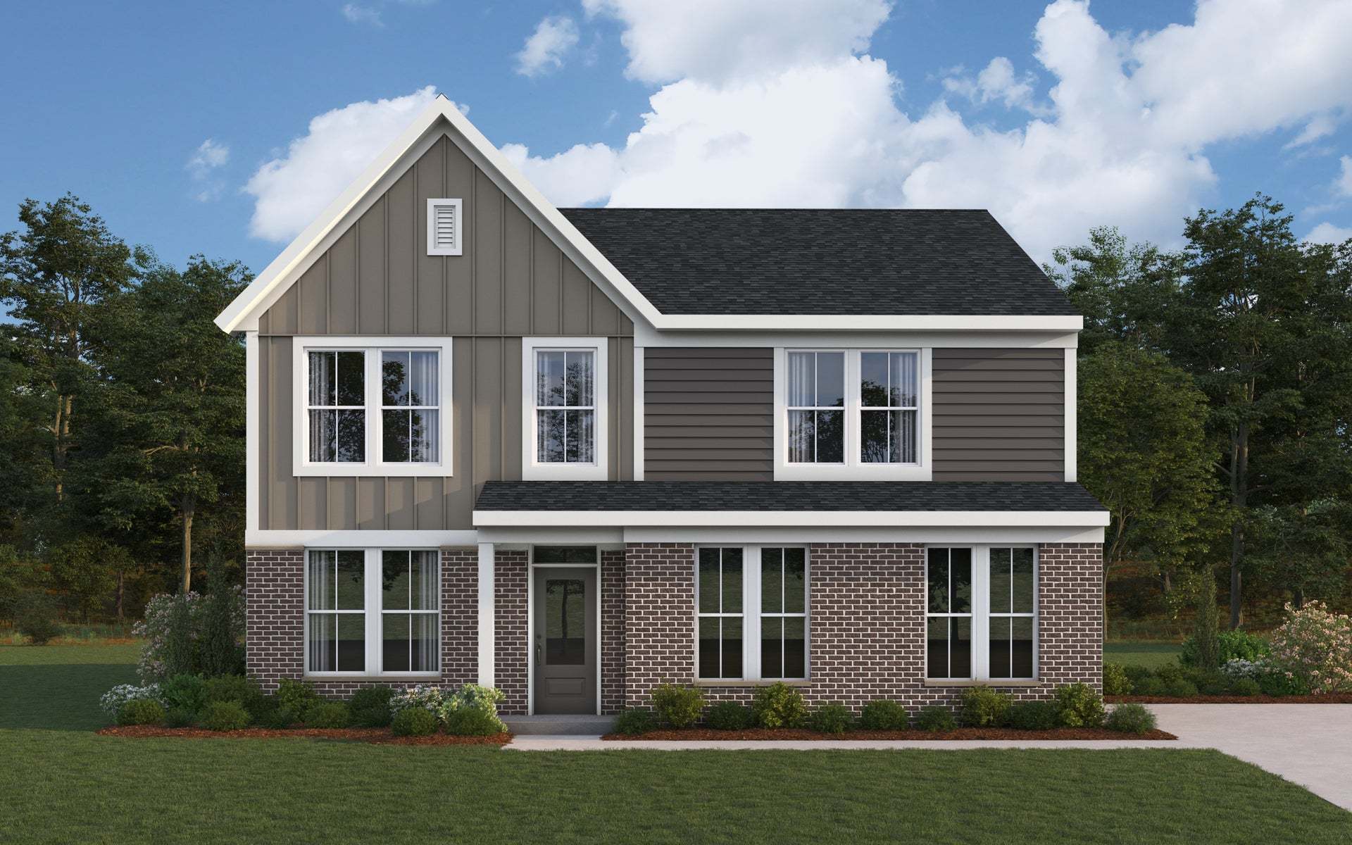 Modern Farmhouse - Brick