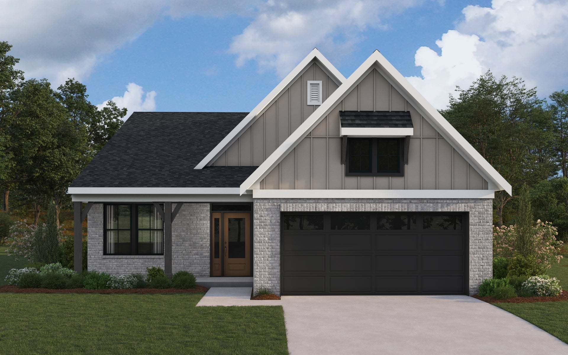 Modern Retreat - Brick