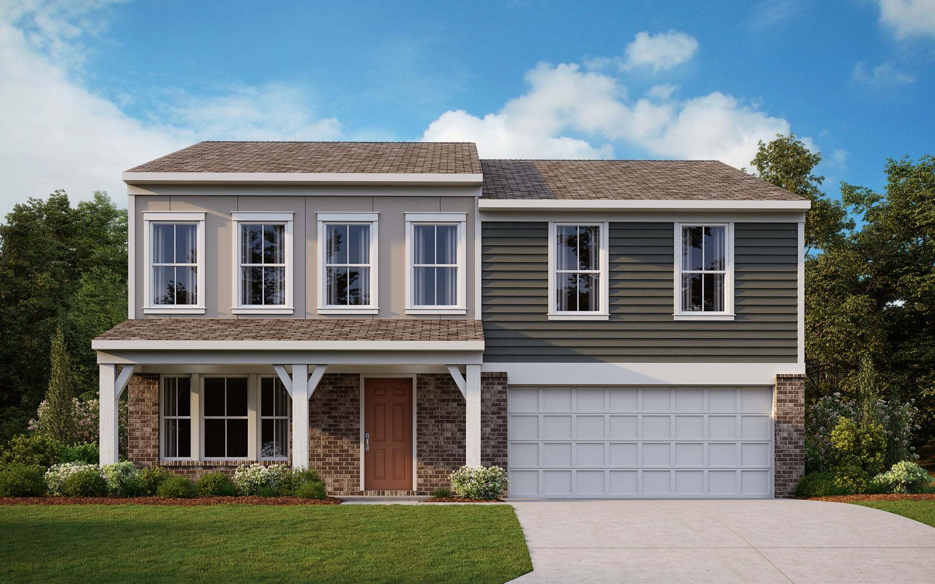 American Classic - Brick Porch