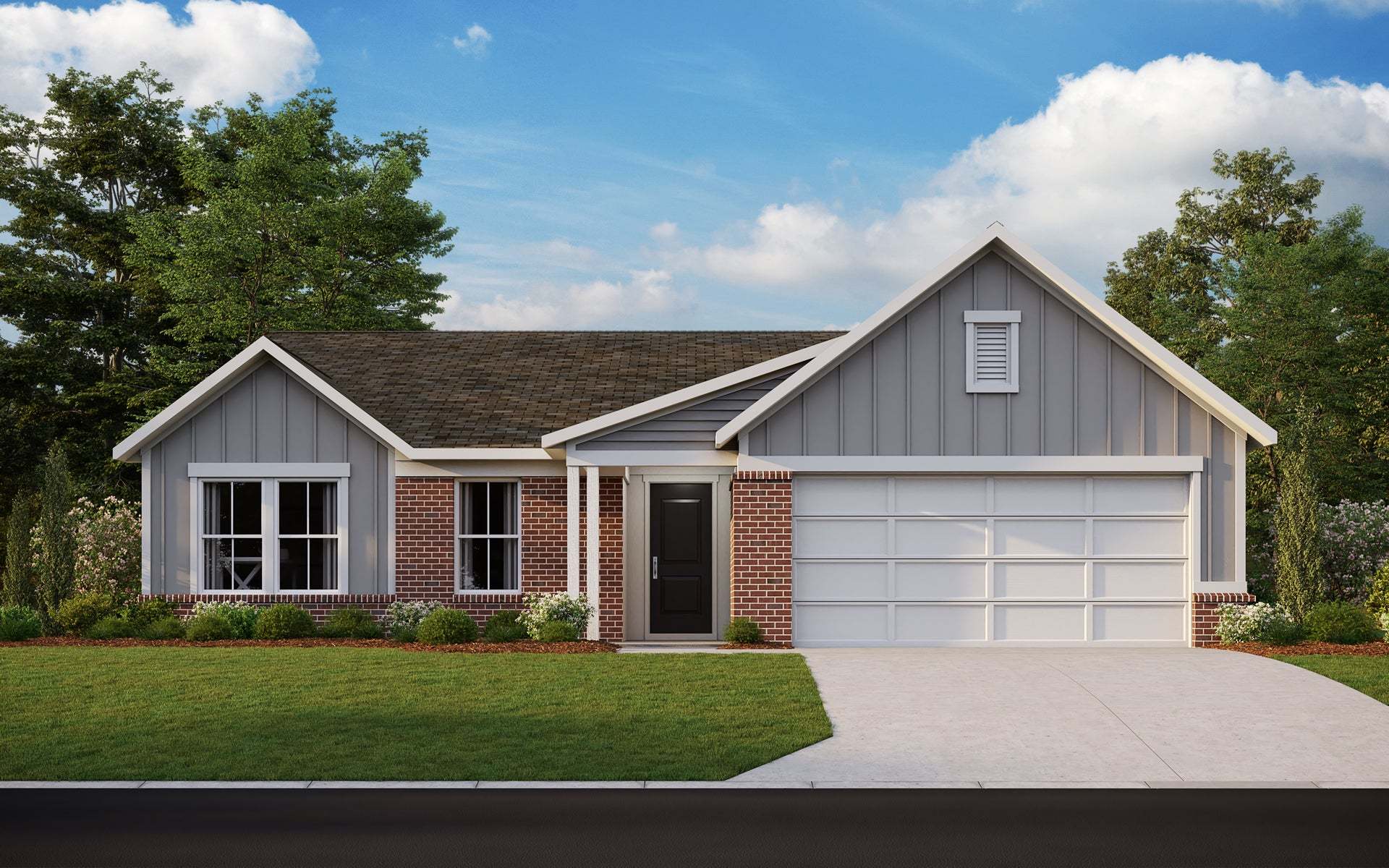 Modern Farmhouse - Brick