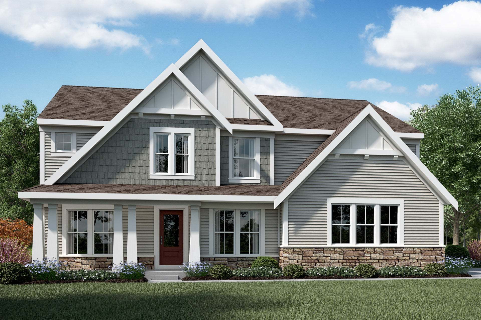 The Reserve of Parkside por Fischer Homes en Cincinnati Kentucky