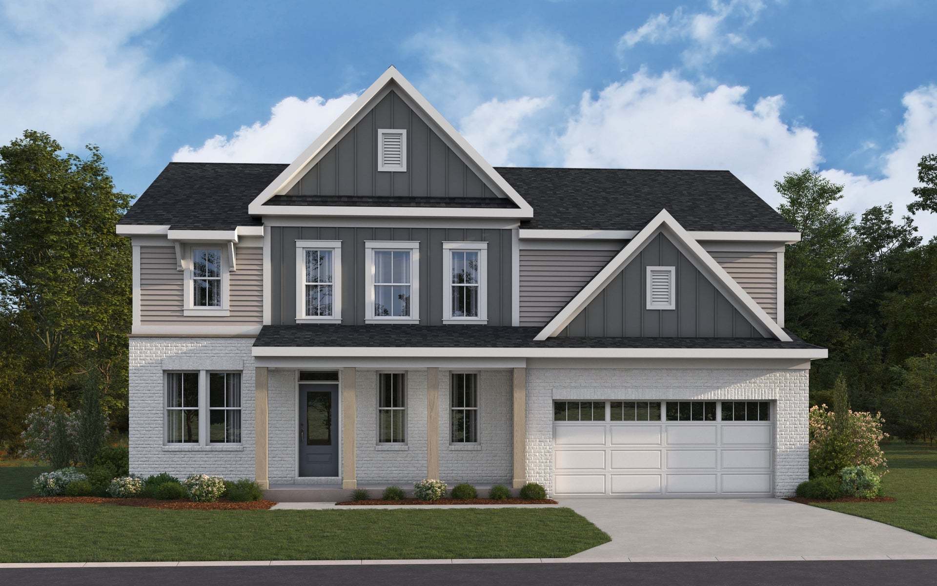 Wyatt - Pebble Grove: Goshen, Ohio - Fischer Homes 