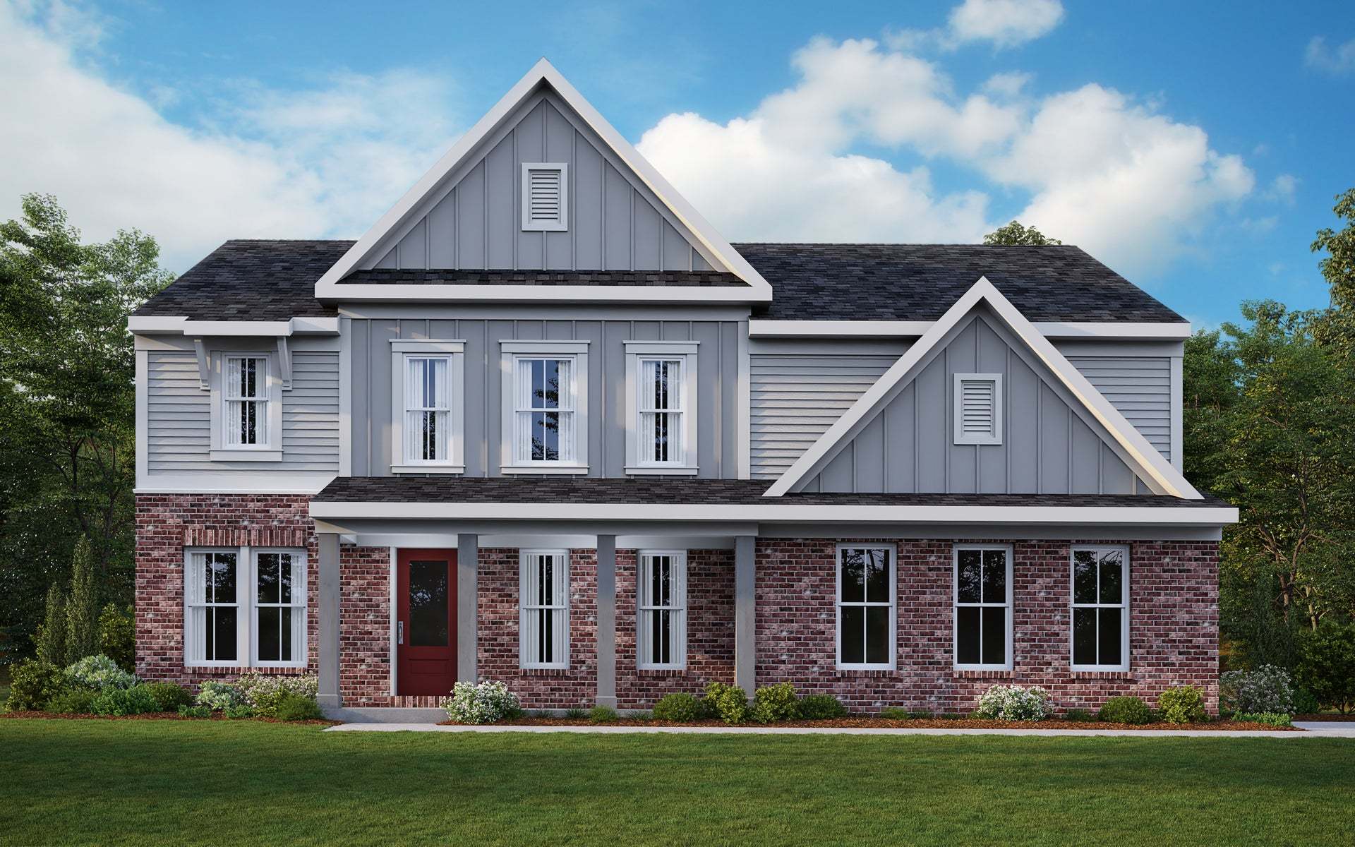 Modern Farmhouse - Brick