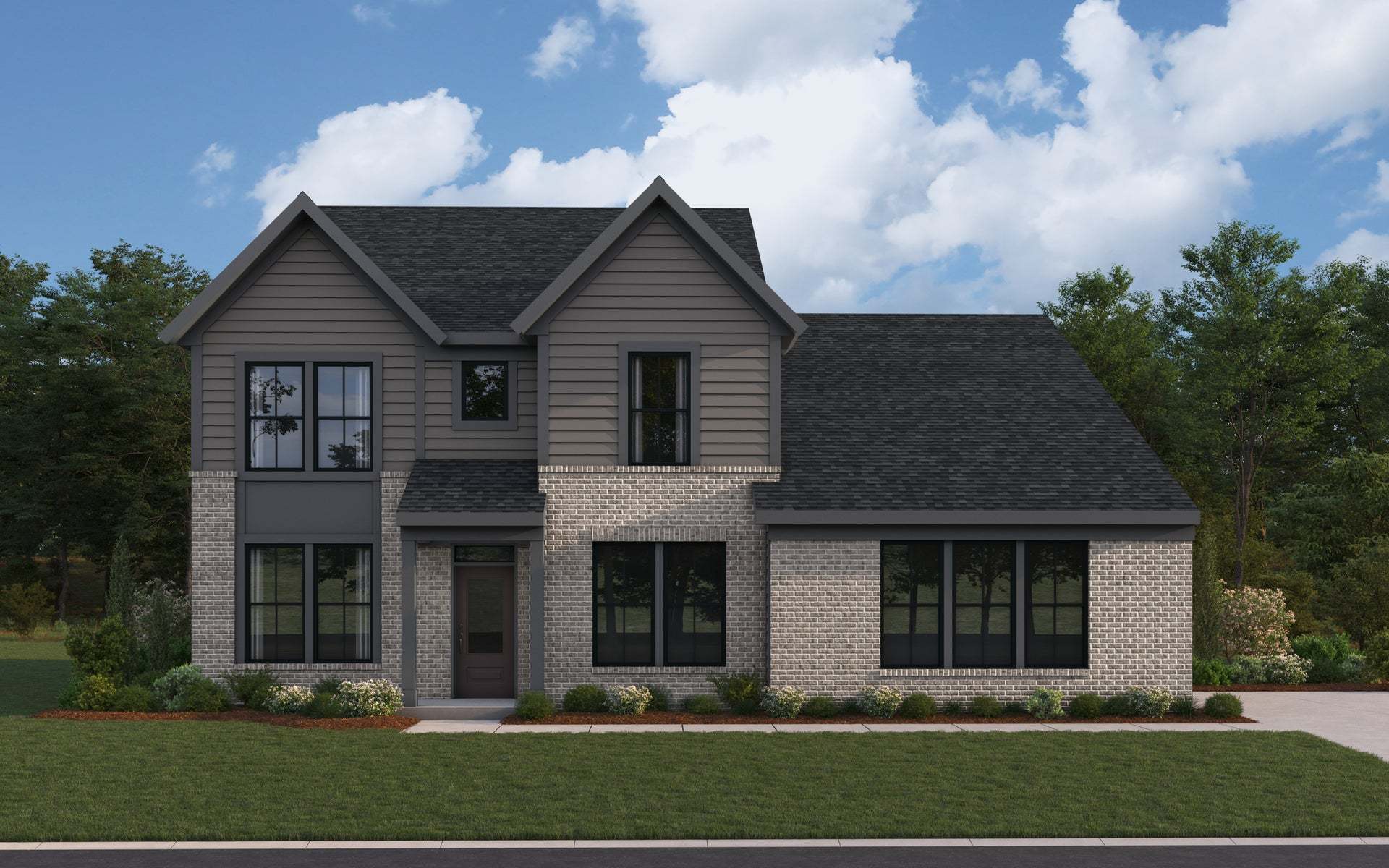 Modern Farmhouse - Brick