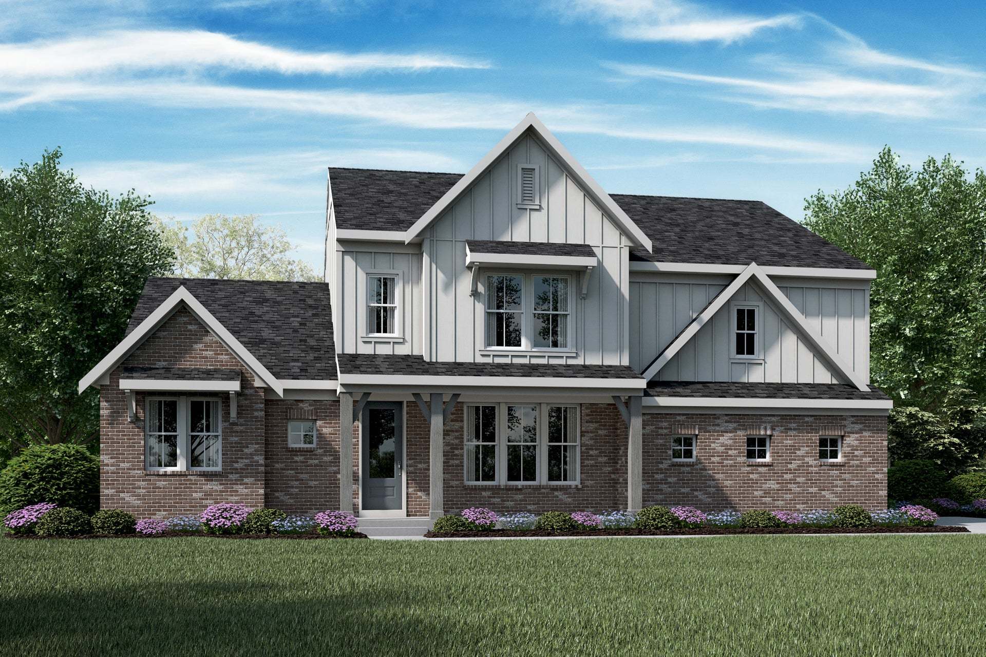 Modern Farmhouse - Brick