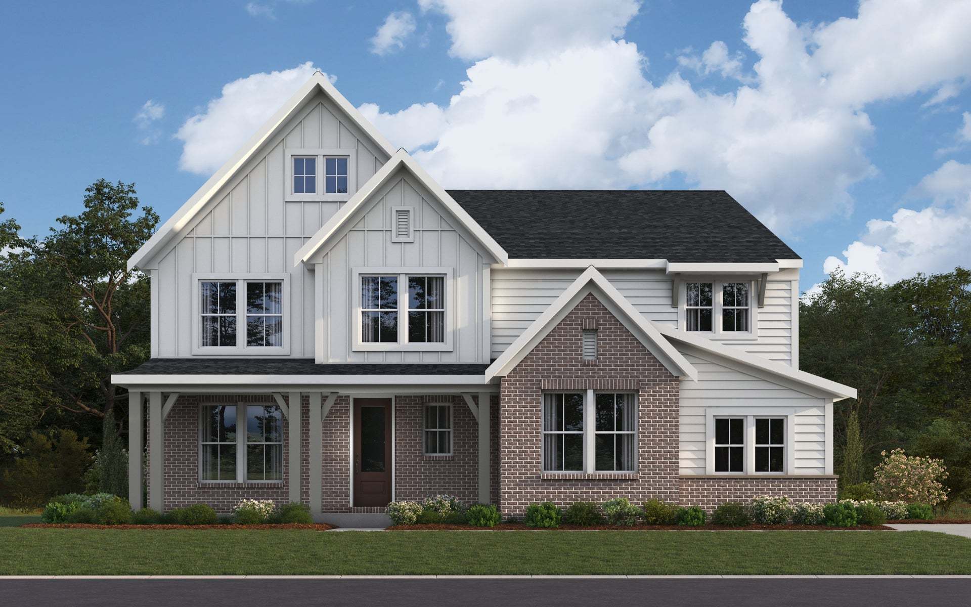 Modern Farmhouse - Brick
