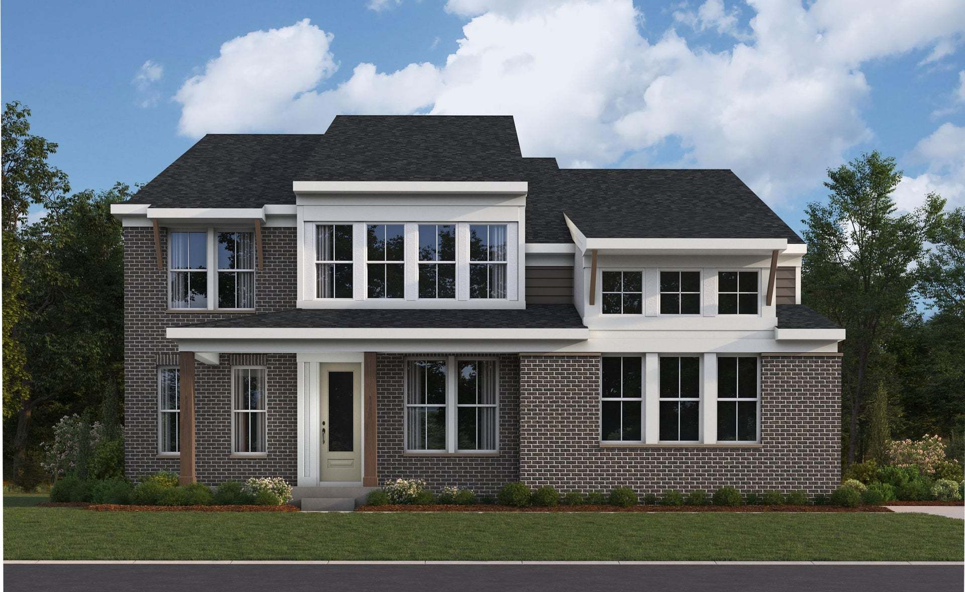 Modern Retreat - Brick