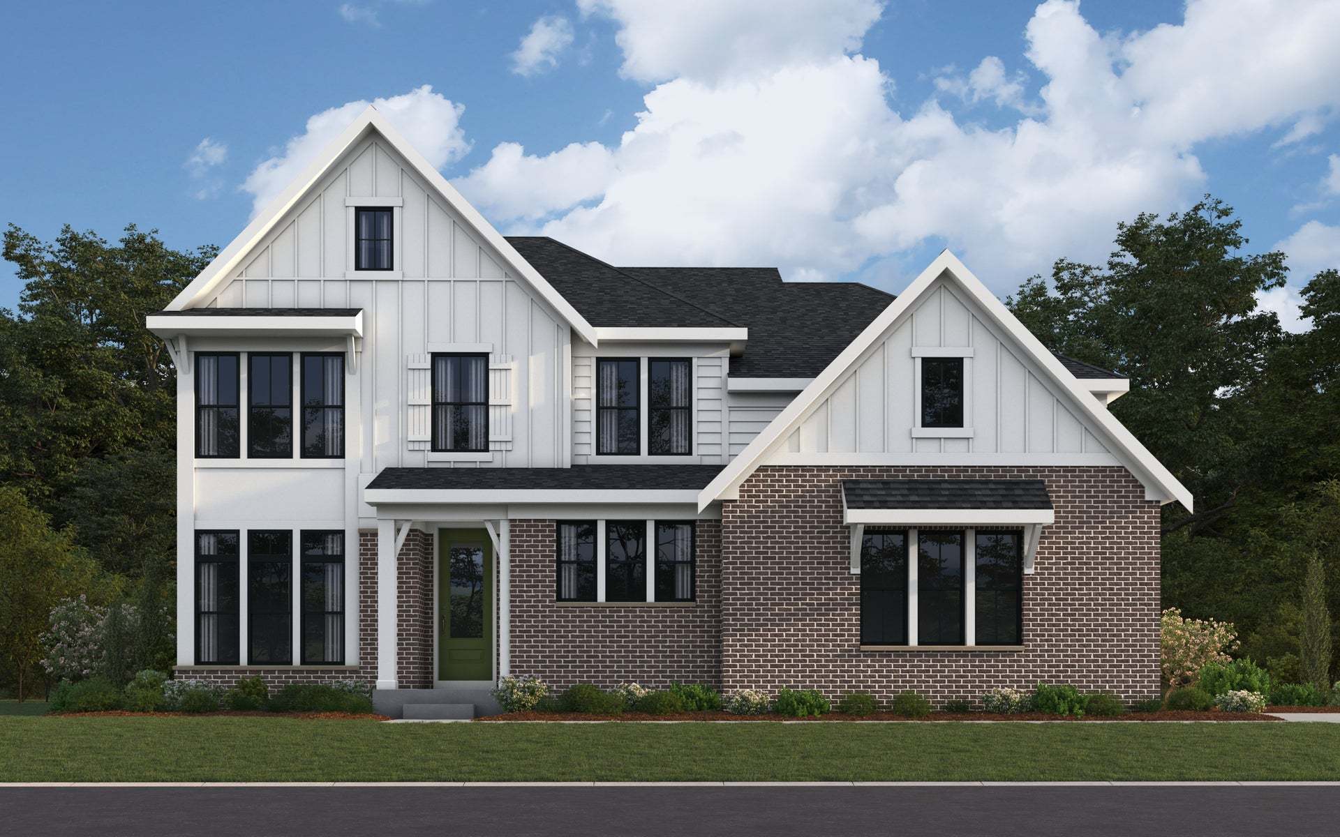 Modern Farmhouse - Brick
