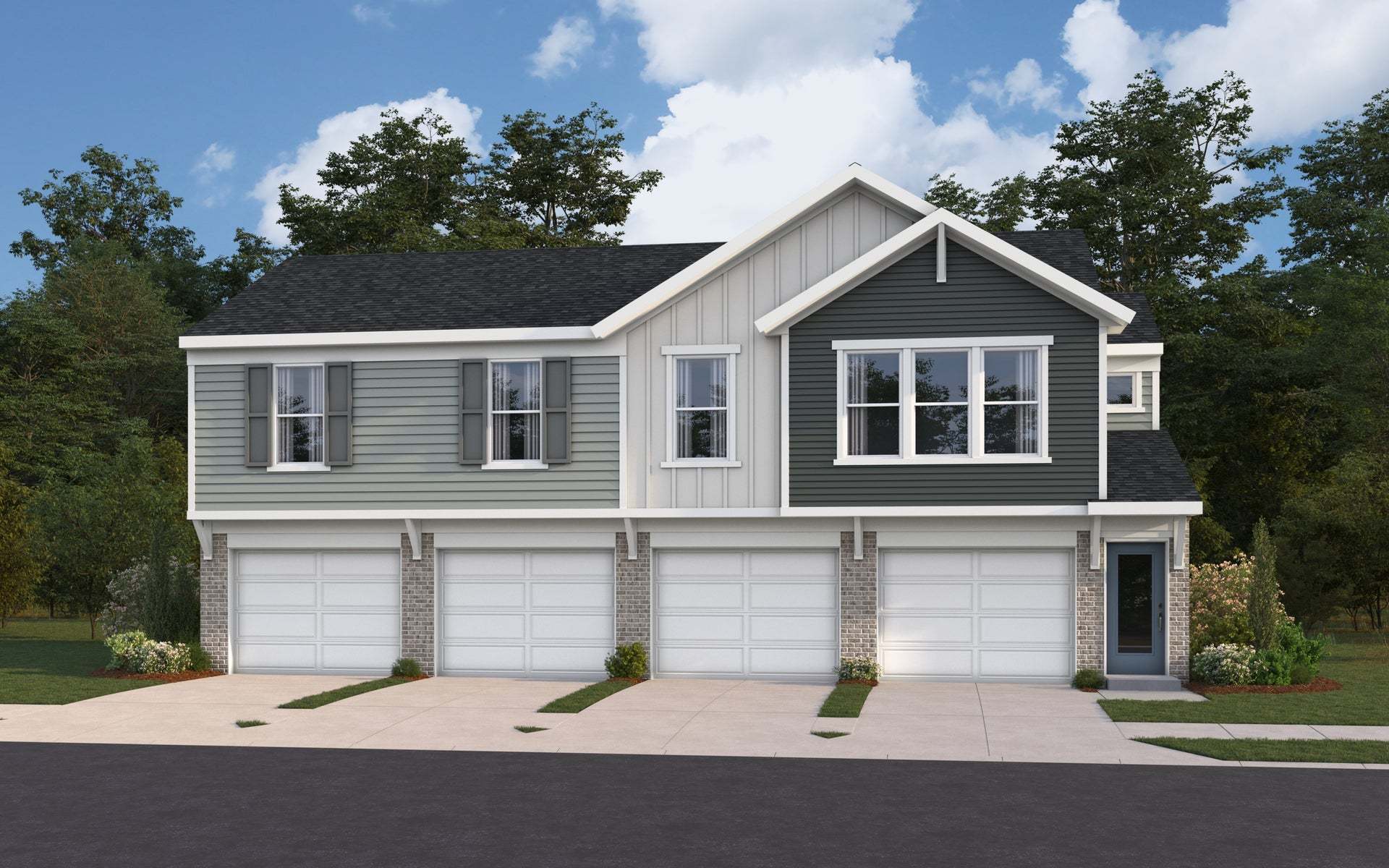 Barnes - Overlook at Sunrock: Wilder, Ohio - Fischer Homes 