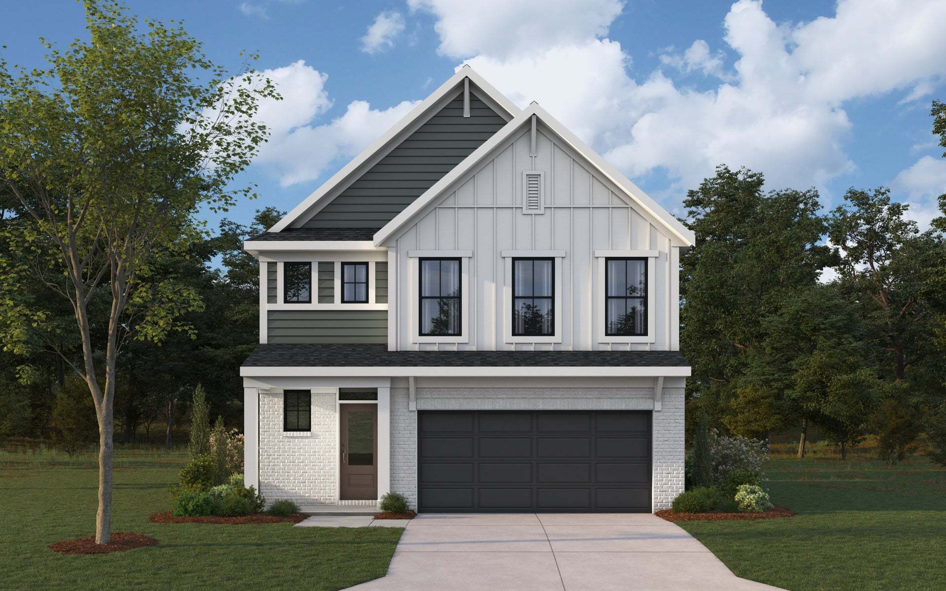 Modern Farmhouse - Brick