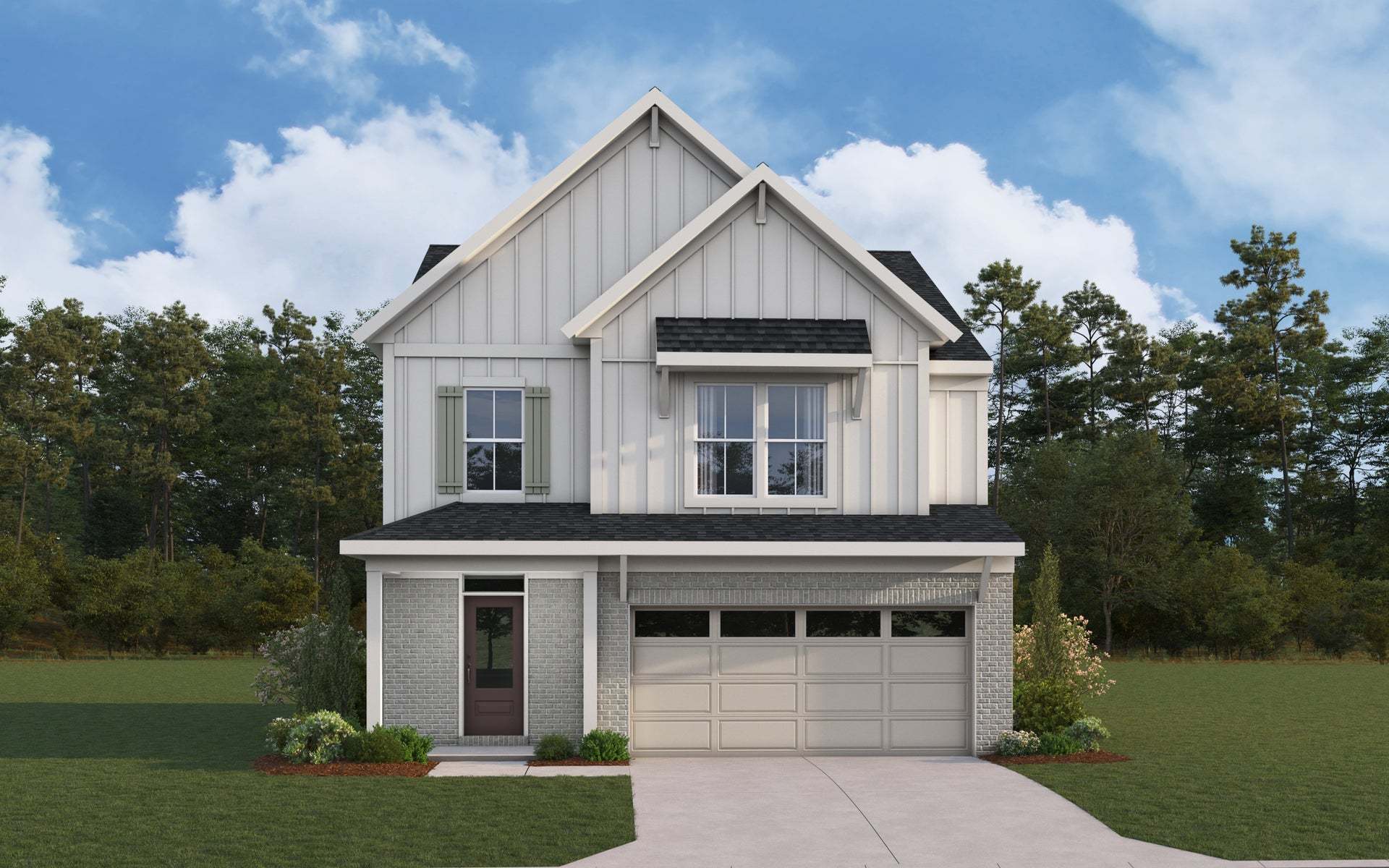 Modern Farmhouse - Brick
